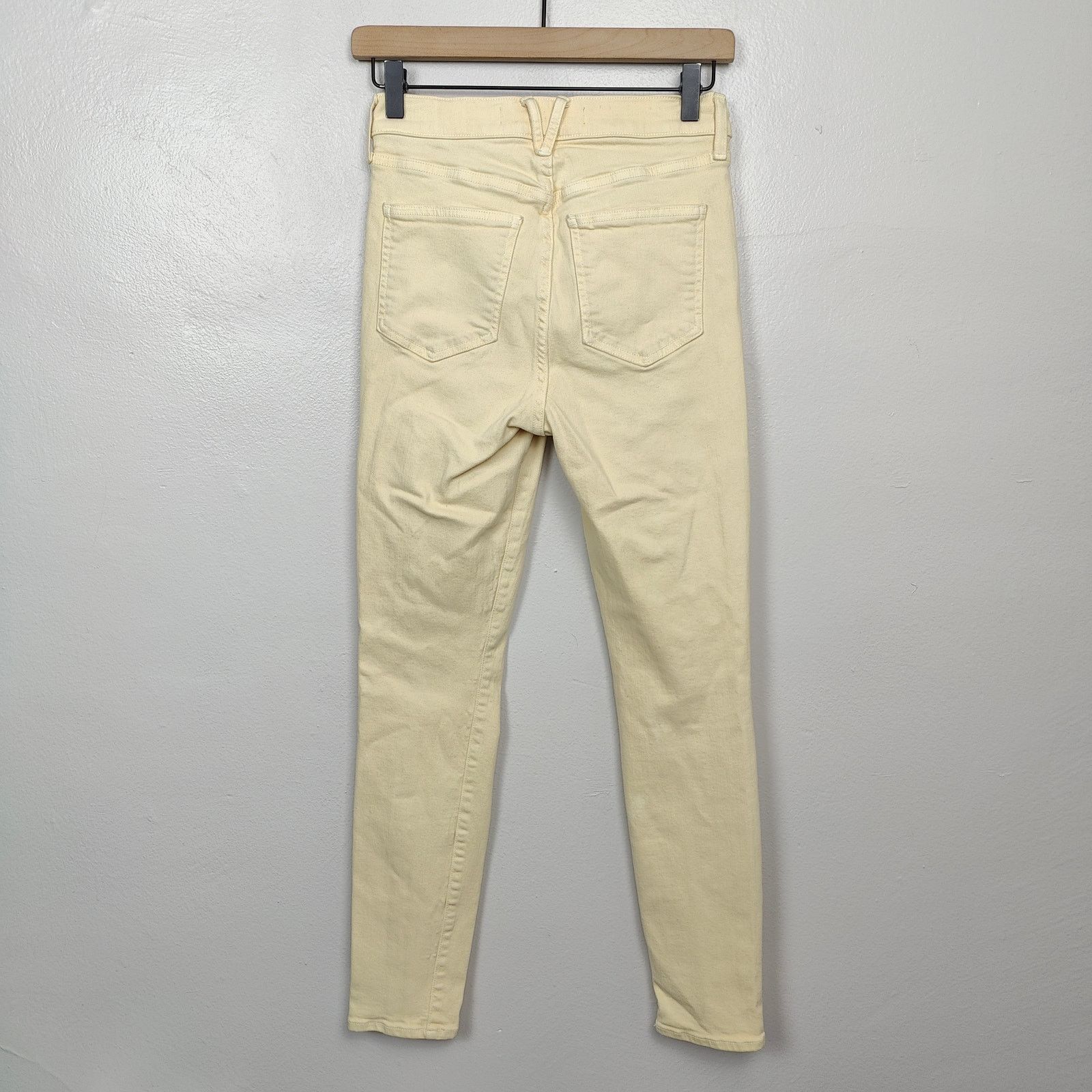 Veronica Beard Veronica Beard Skinny Jeans Womens 27 4 Maera Mustard Yellow Size 27" / US 4 / IT 40 - 6 Thumbnail