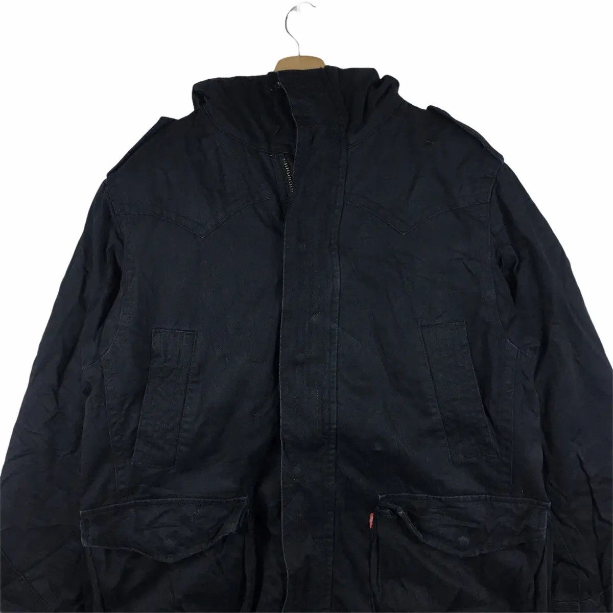 Levi's Vtg LEVIS USA Red Tab Jacket Parka Trench Hoodie Big E Size US M / EU 48-50 / 2 - 2 Thumbnail