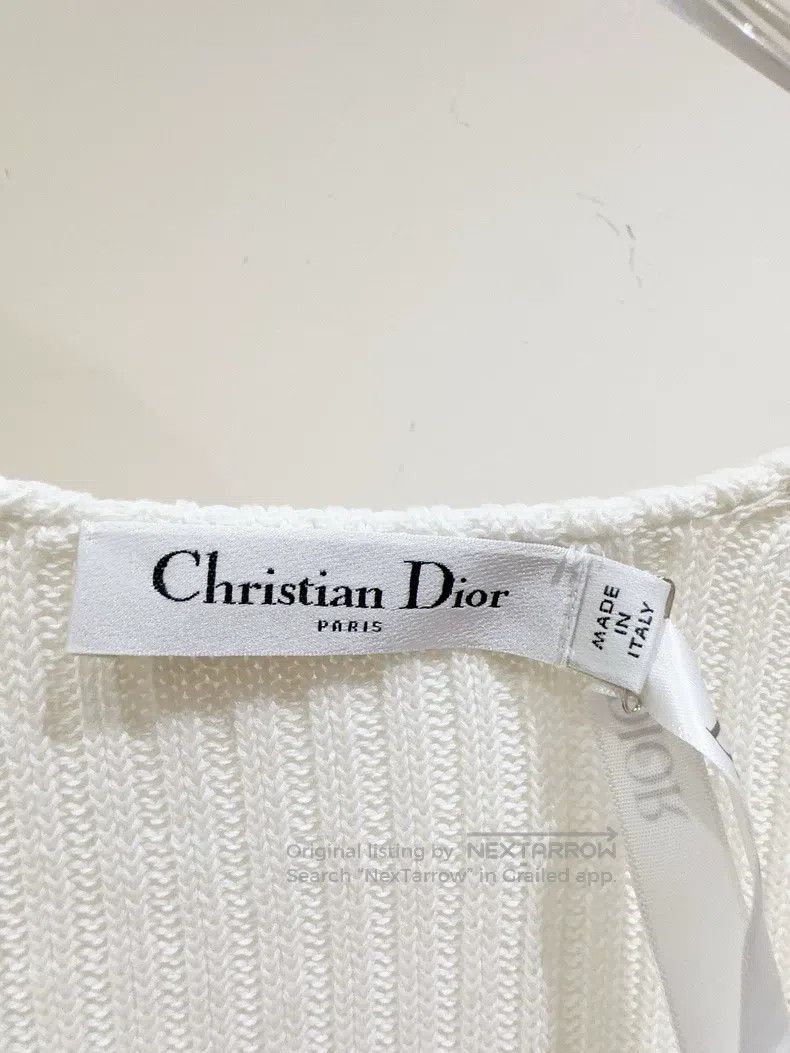 Dior Dior 24 Early Spring Navy Collar Long Sleeve Size XS / US 0-2 / IT 36-38 - 2 Thumbnail