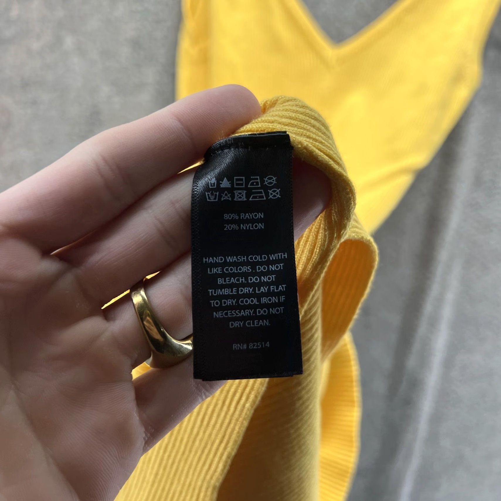 House Of Harlow 1960 Dress Womens Medium Yellow Ribbed Knit V-Neck Bodycon  Midi - crrs.pl