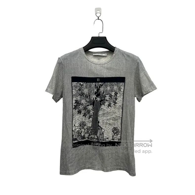 Dior Dior Grey printed pattern short sleeves Size S / US 4 / IT 40 - 2 Thumbnail