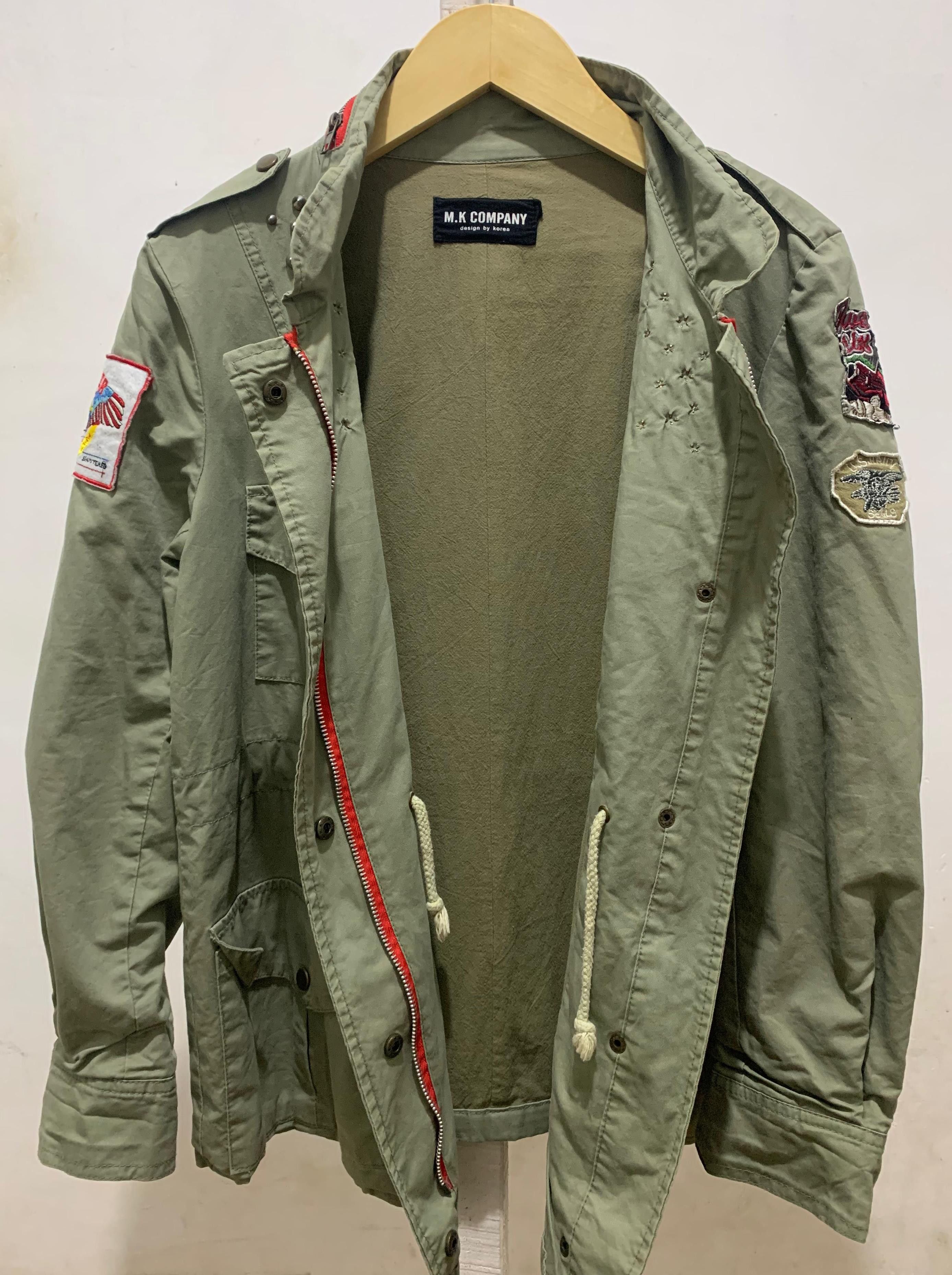 Vintage Wacko Maria The Guilty Parties Military Jacket Olive Green Size US S / EU 44-46 / 1 - 5 Thumbnail