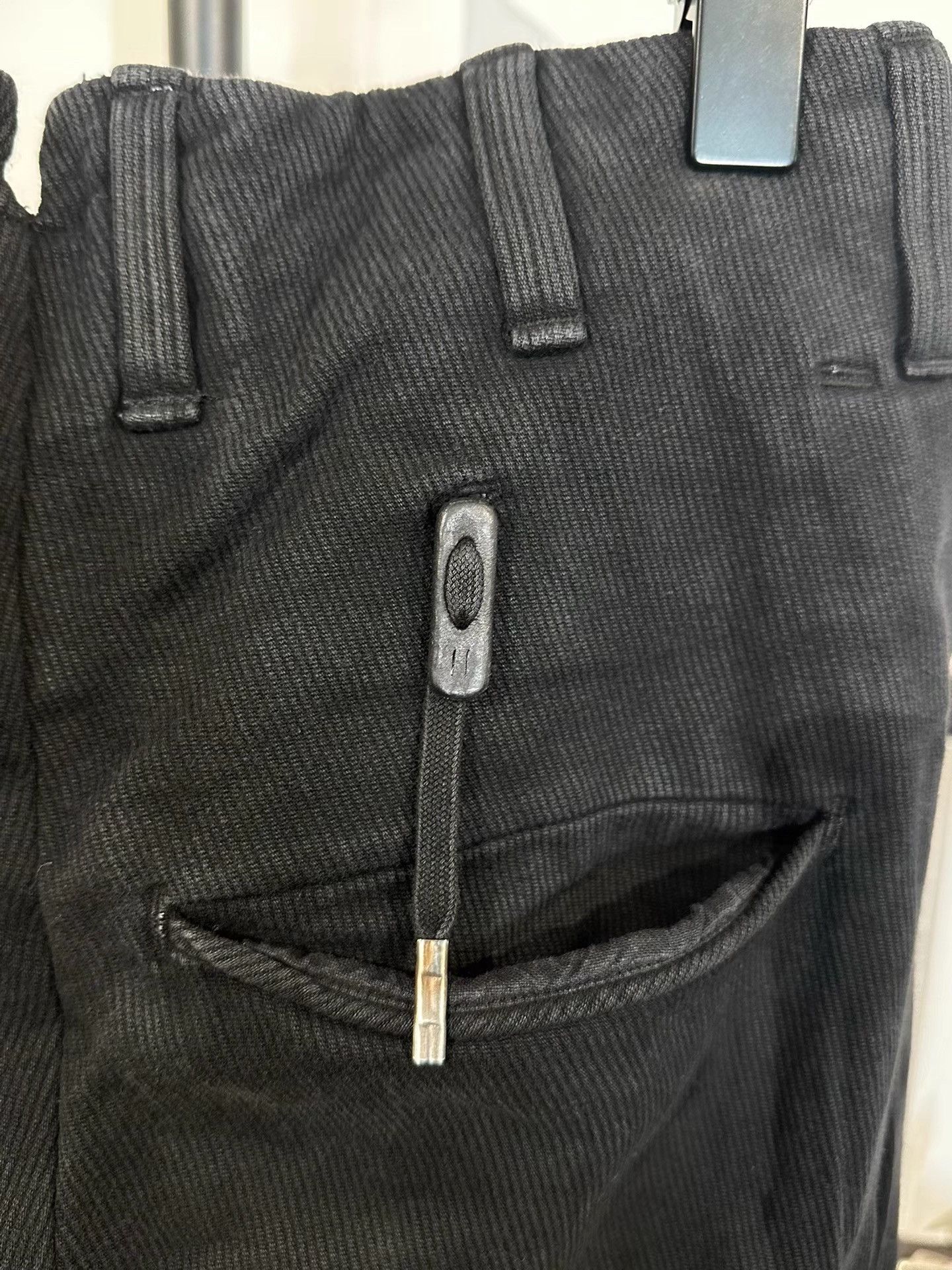11 By Boris Bidjan Saberi 11by BBS Asymmetric Button Detail Pants K35 Size US 33 - 6 Thumbnail