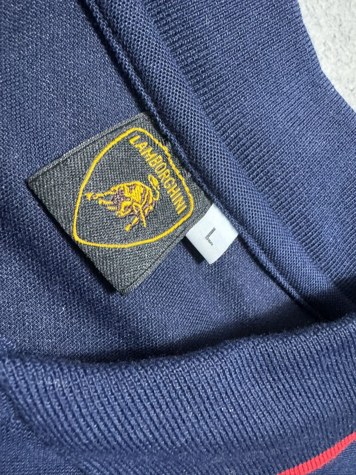Lamborghini Lamborghini Racing Big Logo Polo Shirt Size L Size US L / EU 52-54 / 3 - 6 Thumbnail