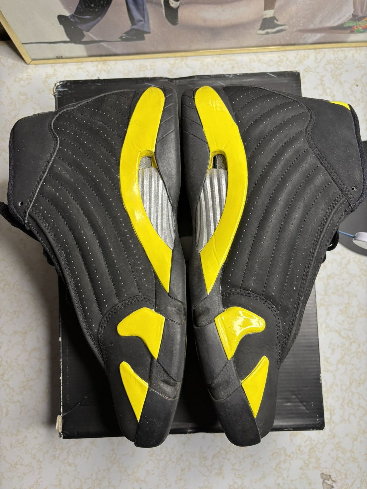 Jordan Brand Air Jordan 14 Retro 2013 thunder Size US 10.5 / EU 43-44 - 3 Thumbnail