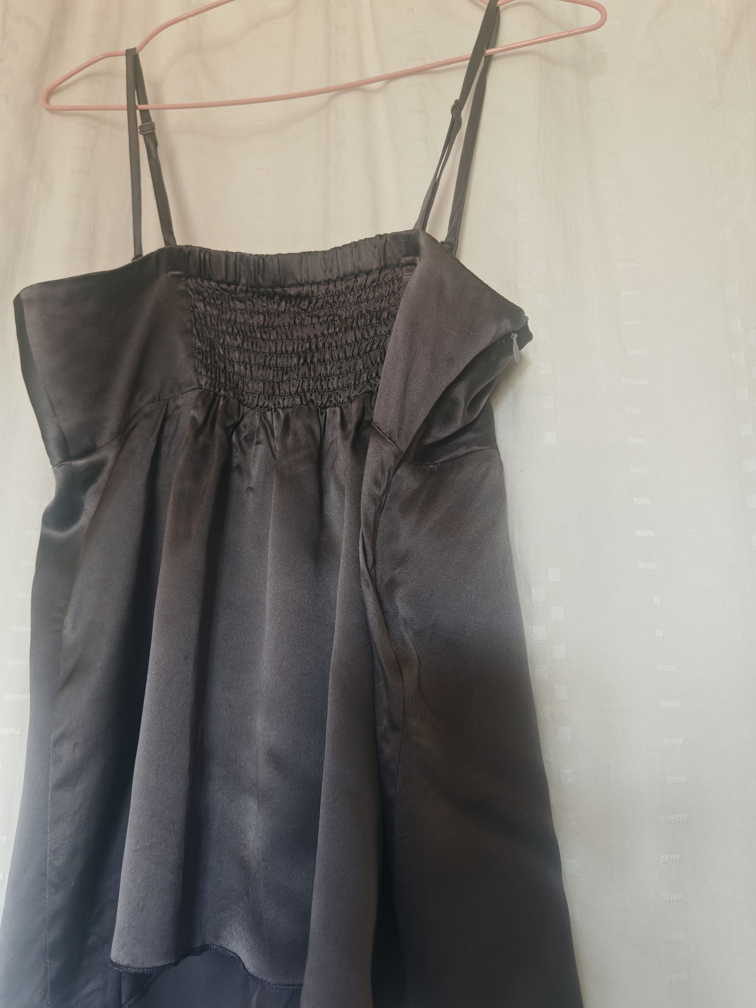 Designer Inwear Silk Cami Tank Top with Adjustable Removable straps. Size L / US 10 / IT 46 - 8 Thumbnail