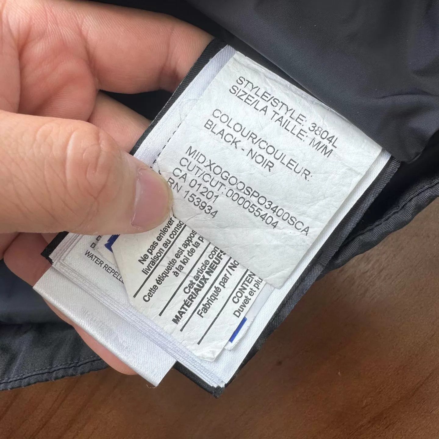 Canada Goose Canada Goose Blk Parka M Slv Minor Defect Pro Rep Size US M / EU 48-50 / 2 - 4 Thumbnail