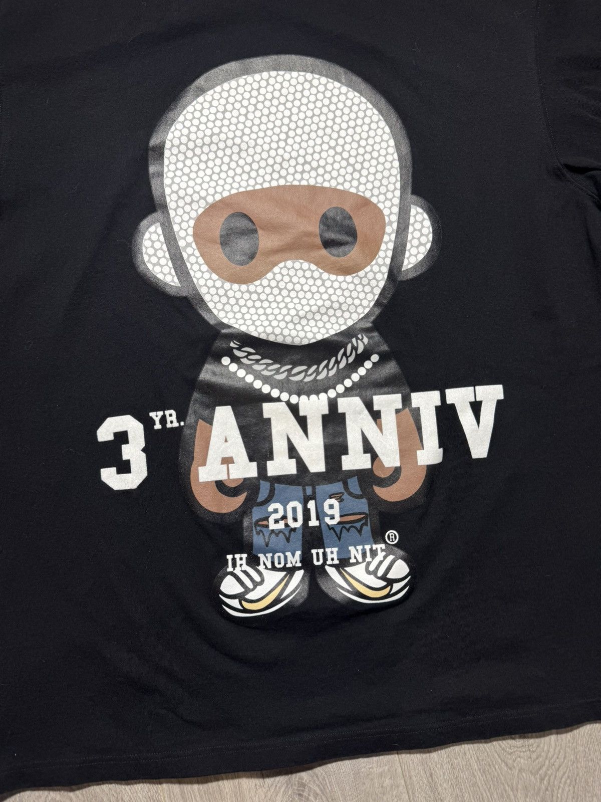 Ih Nom Uh Nit IH NOM UH NIT Oversize Fit T-Shirt in Black Size US M / EU 48-50 / 2 - 4 Thumbnail