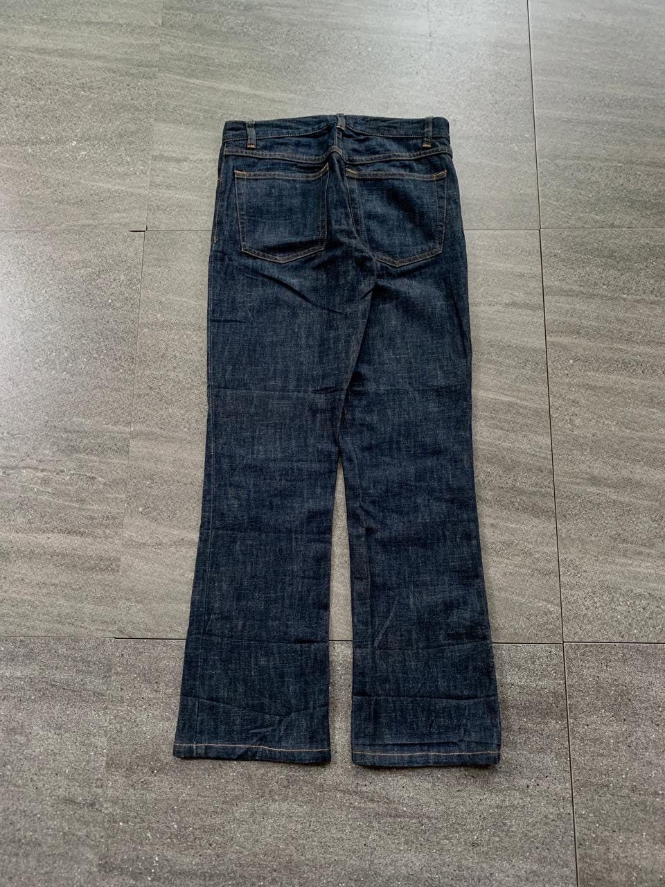 Miu Miu 2000s Flared Indigo Denim Jeans Size 27" / US 4 / IT 40 - 6 Thumbnail