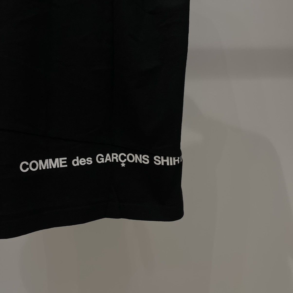 Comme des Garcons × Supreme Supreme Comme des Garcons SHIRT Split Box Logo Tee Black Size US M / EU 48-50 / 2 - 4 Thumbnail
