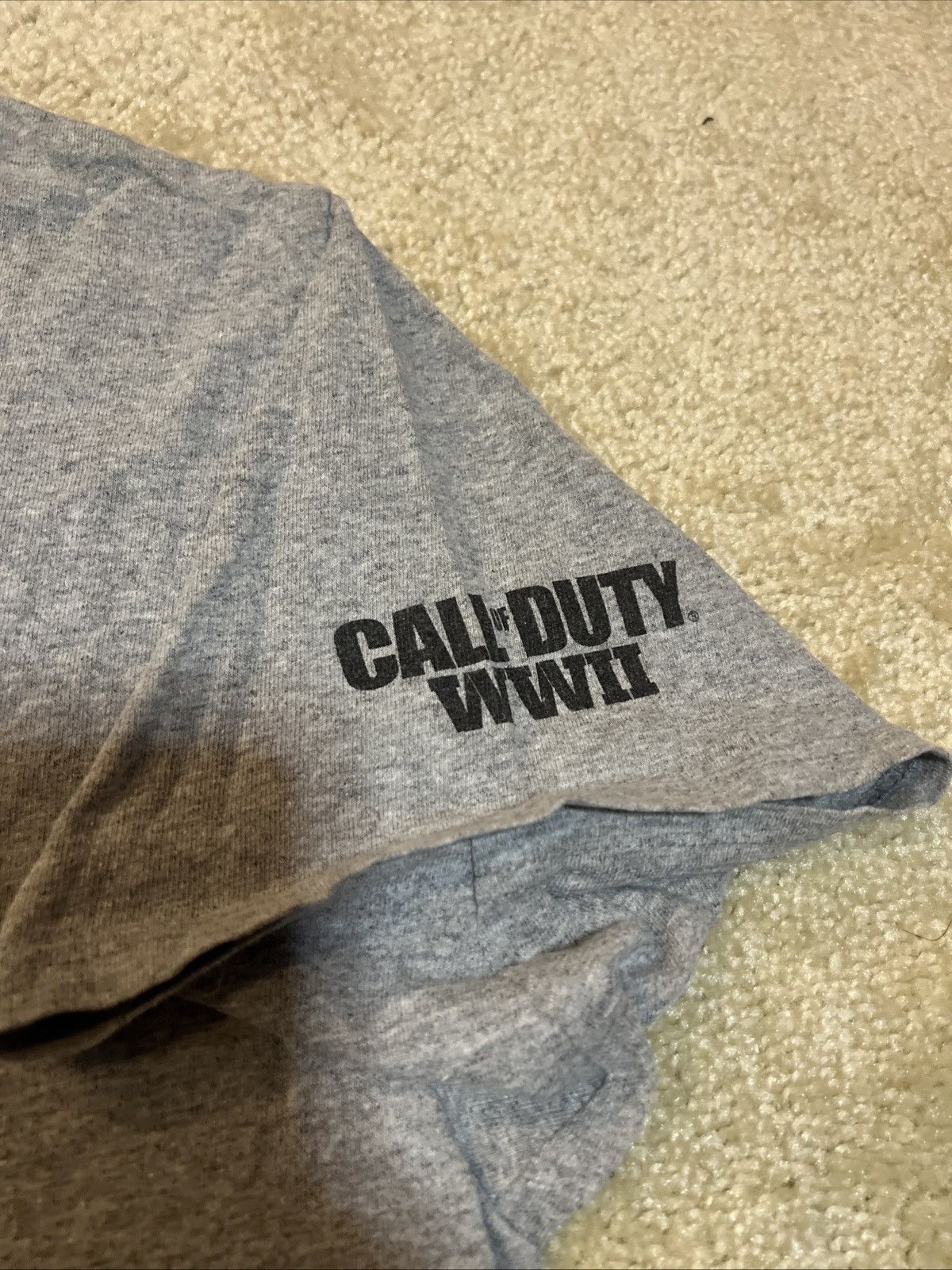 Other Call Of Duty WWII Tshirt Gray Men Size XL Size US XL / EU 56 / 4 - 4 Thumbnail