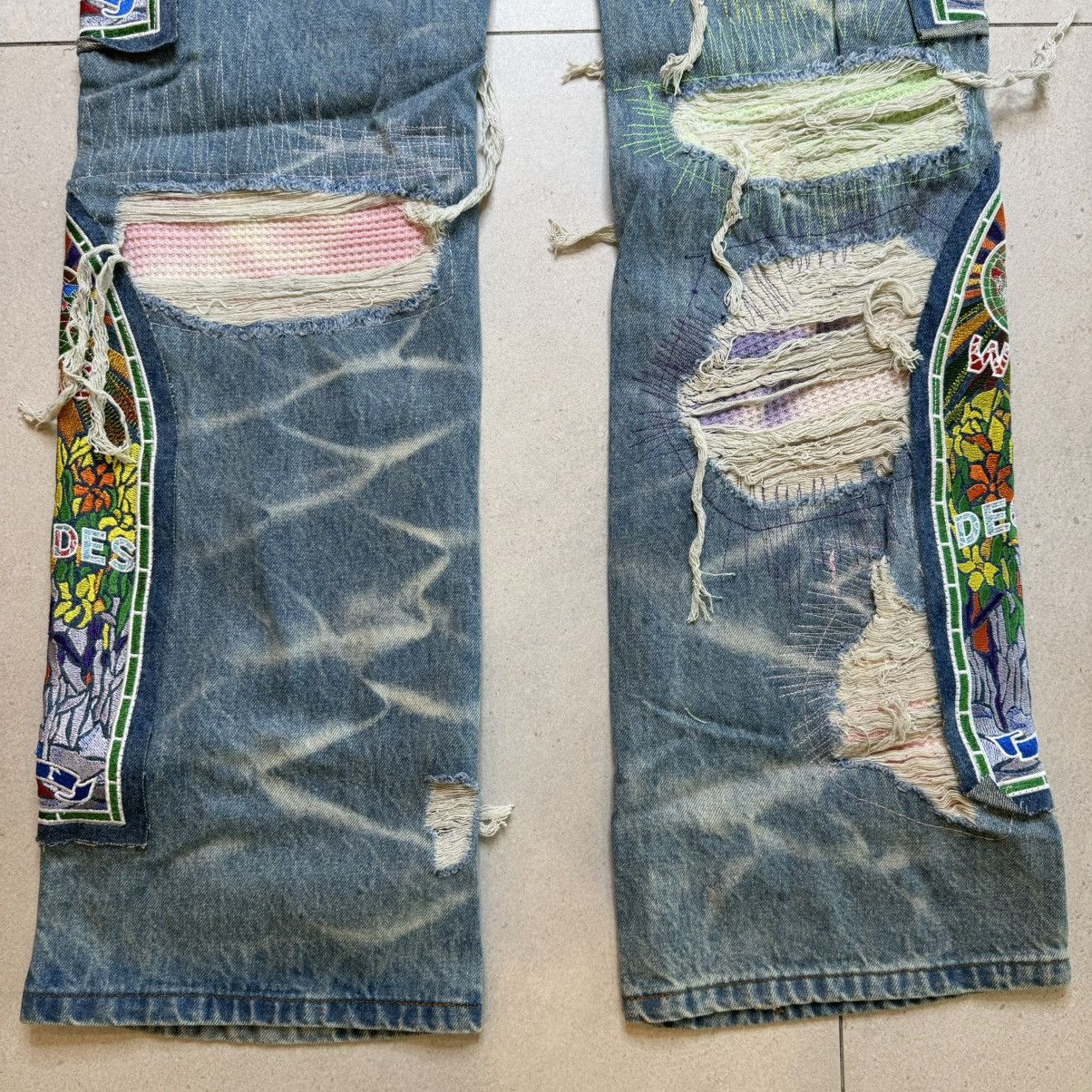 Who Decides War Who decides war roygbiv fusion denim sky/multi Size US 30 / EU 46 - 4 Thumbnail