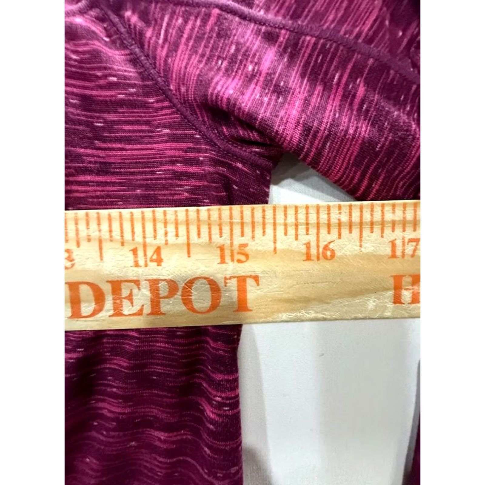 Marmot Marmot Womens Shirt Long Sleeve Pink Space Dye Compression Activewear Top S Size S / US 4 / IT 40 - 5 Thumbnail