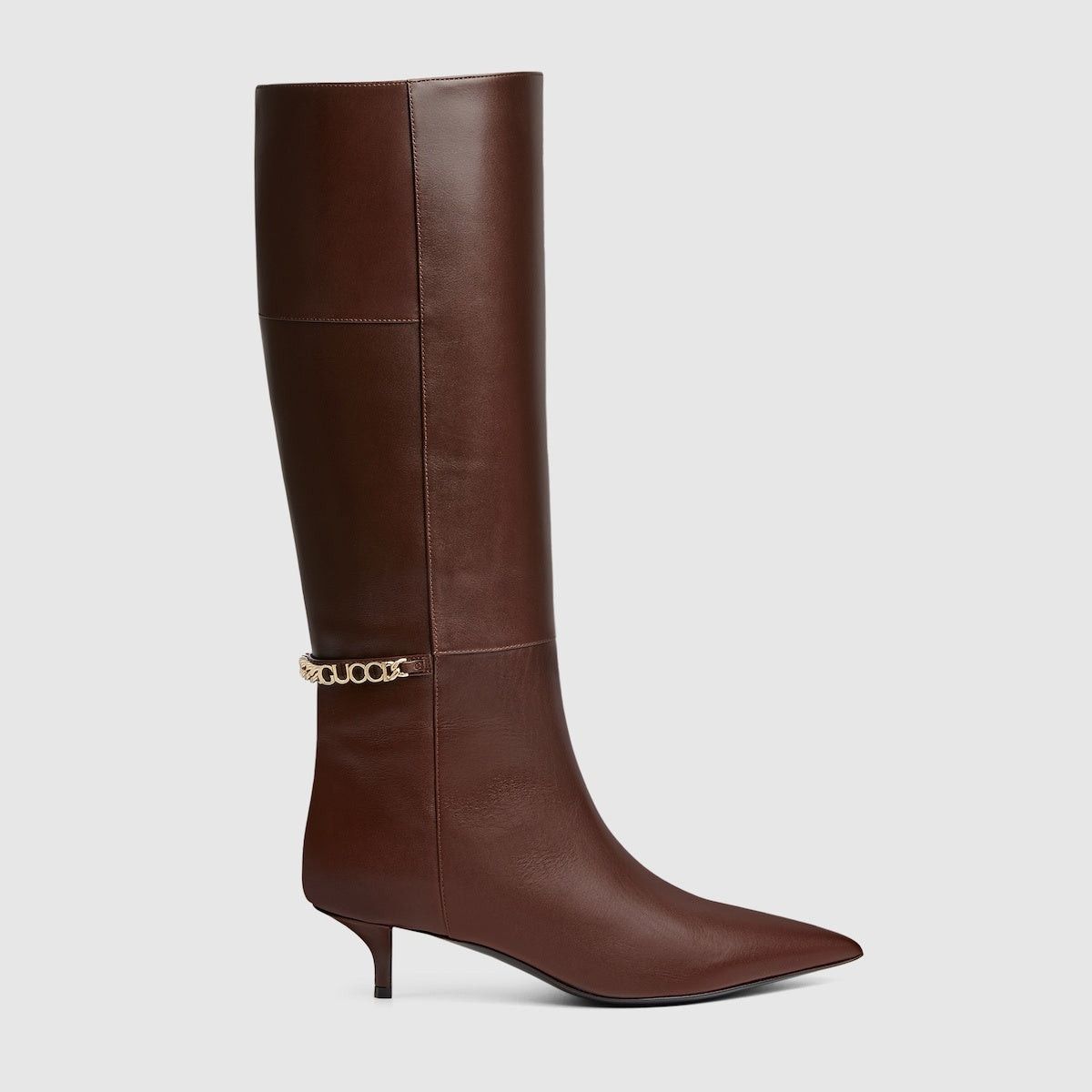 Gucci Gucci Signoria Leather Knee Boots SIZE 39 Size ONE SIZE - 1 Thumbnail