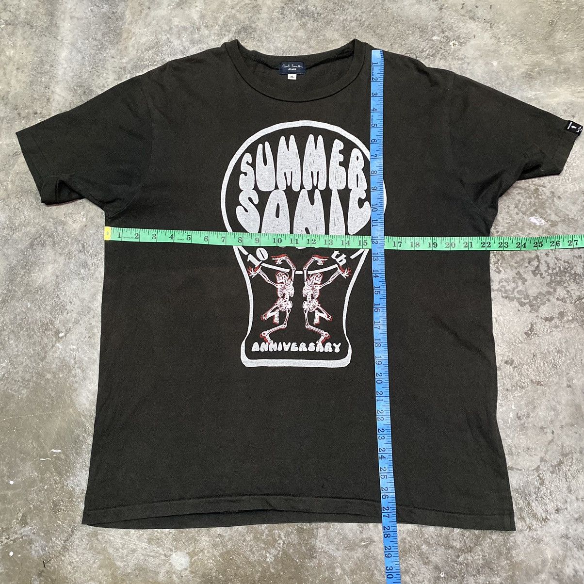 Band Tees × Paul Smith STAFF ONLY💥 PAUL SMITH SUMMER SONIC 10th ANNIVERSARY T SHIRT Size US XL / EU 56 / 4 - 10 Thumbnail