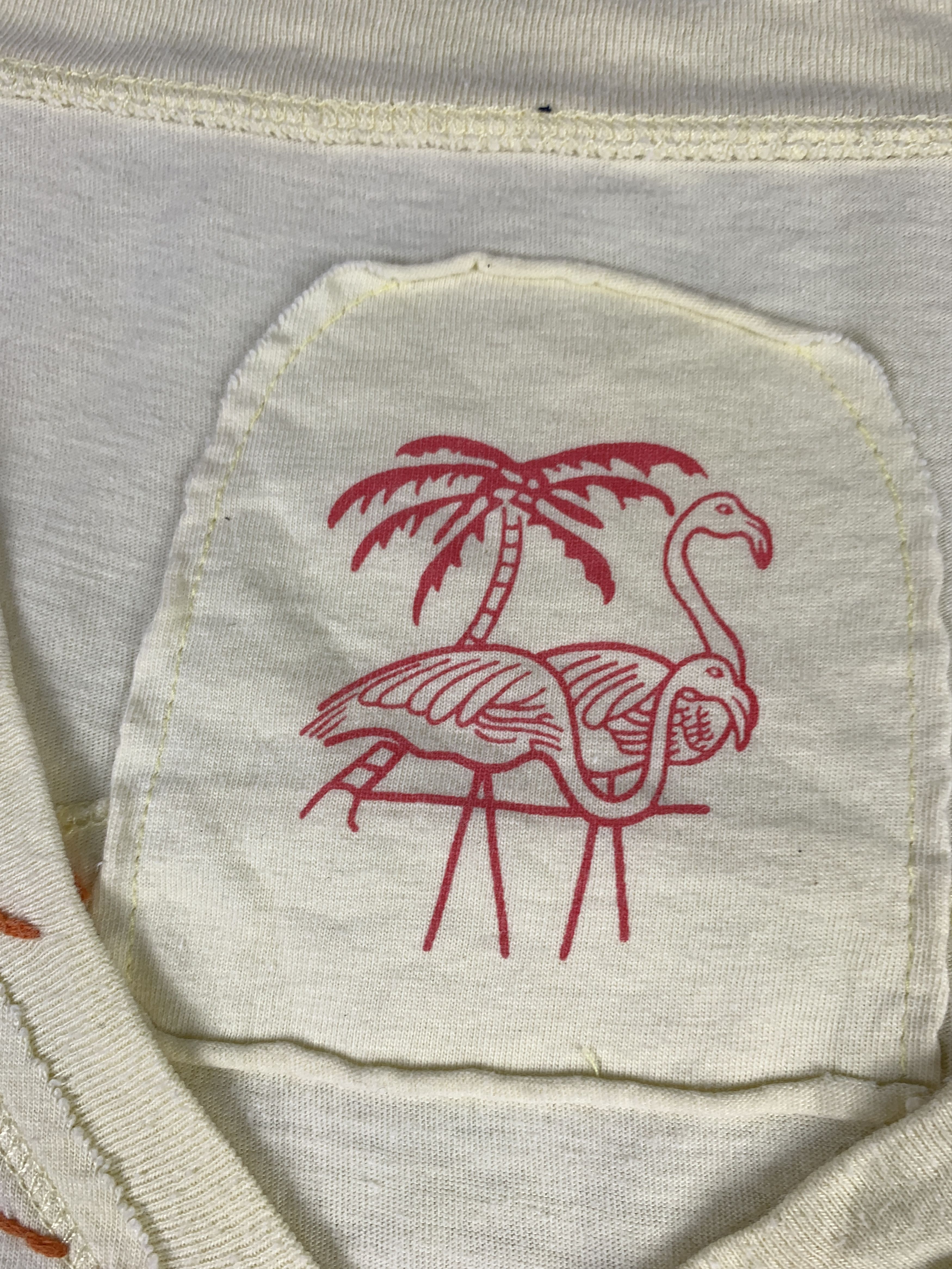 Japanese Brand Paradise Lemon Flamengo Embroidered Boob Tee (M) Size M / US 6-8 / IT 42-44 - 8 Thumbnail