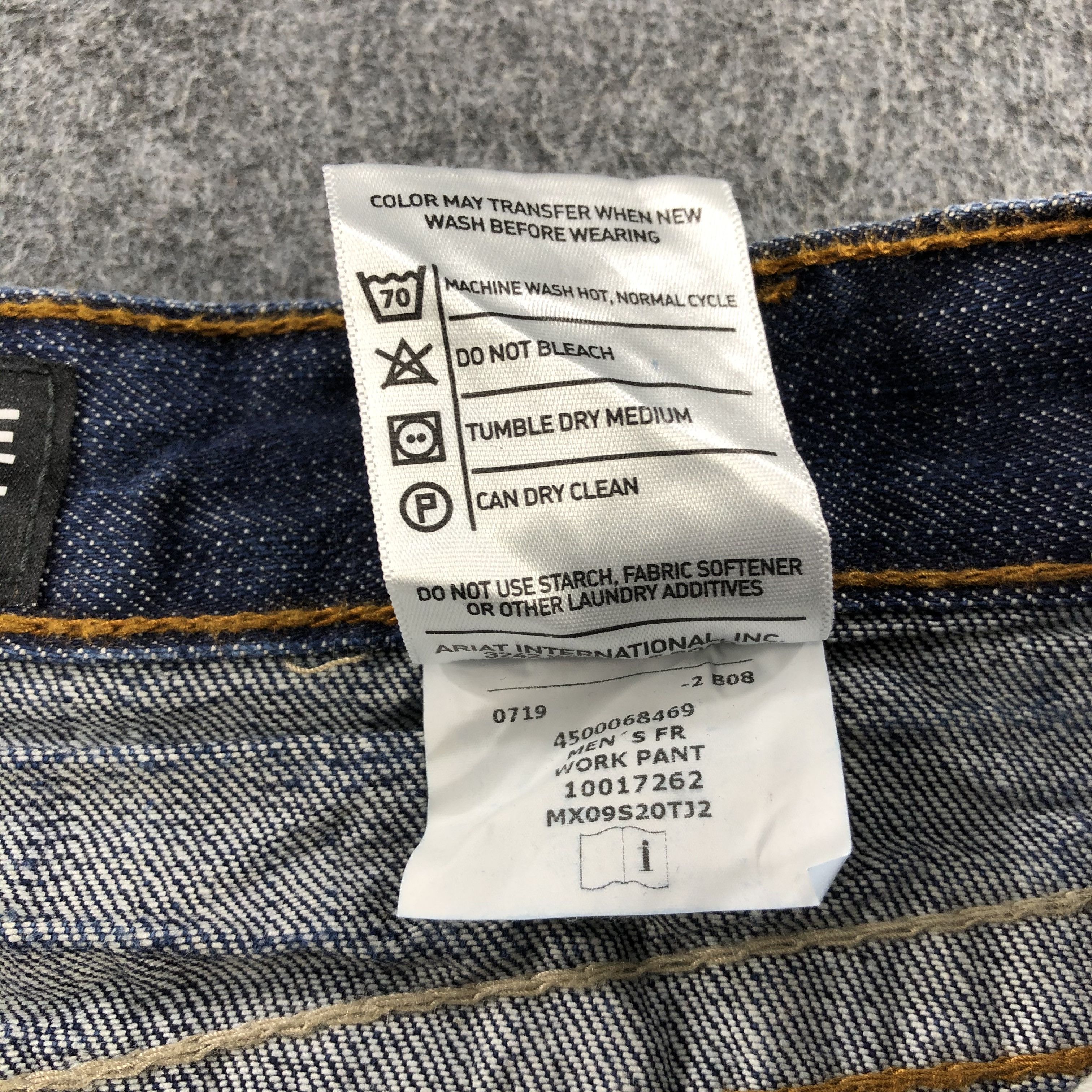 Ariat Vintage Blue Wash M4 Ariat Jeans-J2329 Size US 33 - 11 Thumbnail