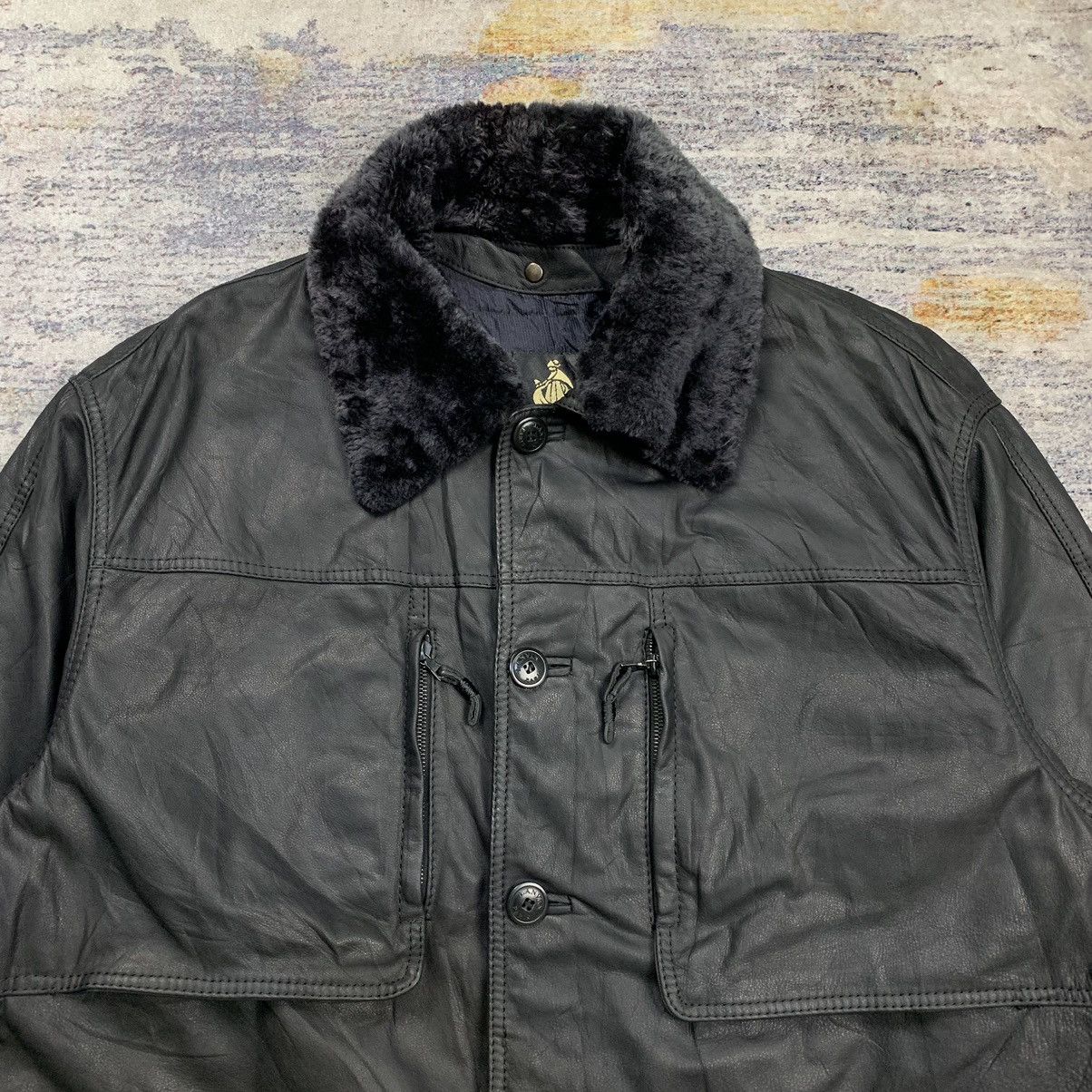 Lanvin Lanvin paris safari leather jacket Size US XL / EU 56 / 4 - 2 Thumbnail