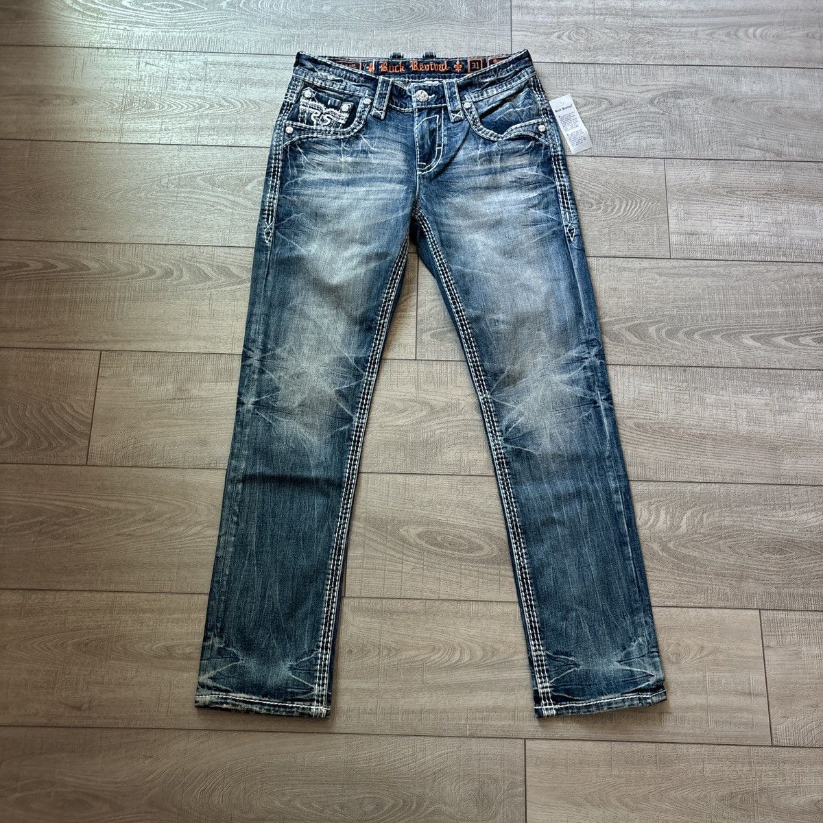 image of Navy Rock Revival Denim, Men's (Size 31)