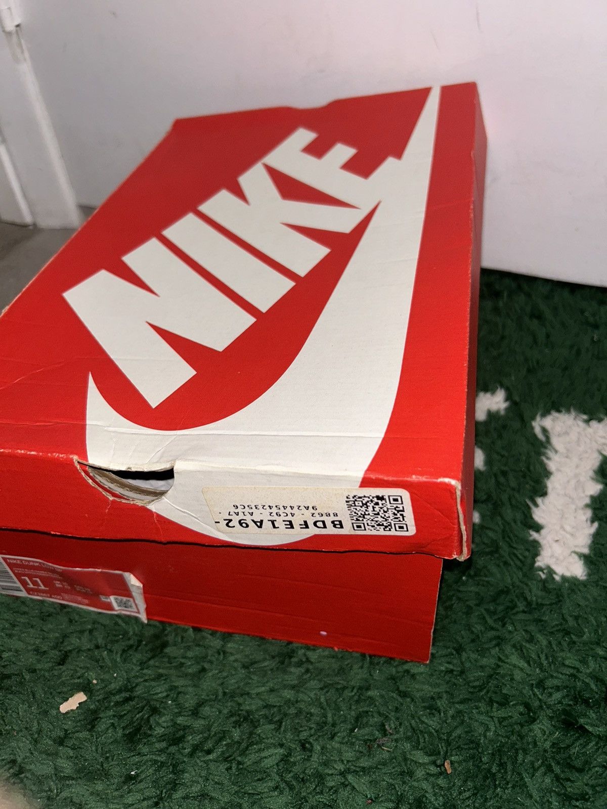 Nike Size 11 - Nike Dunk Retro 2020 Low Samba Size US 11 / EU 44 - 9 Thumbnail