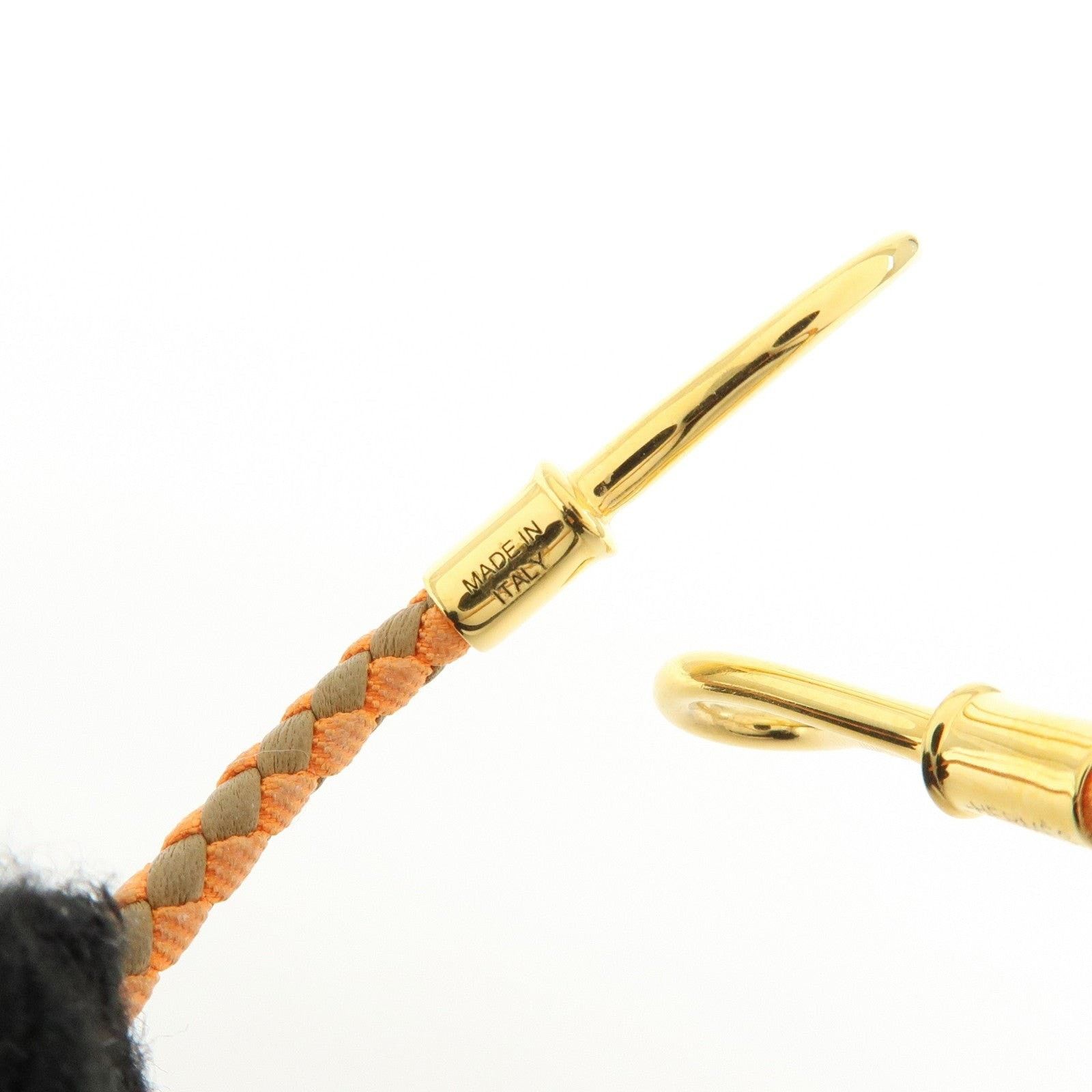 Hermes Hermes Jumbo Hook Leather Bracelet Orange Size ONE SIZE - 5 Thumbnail