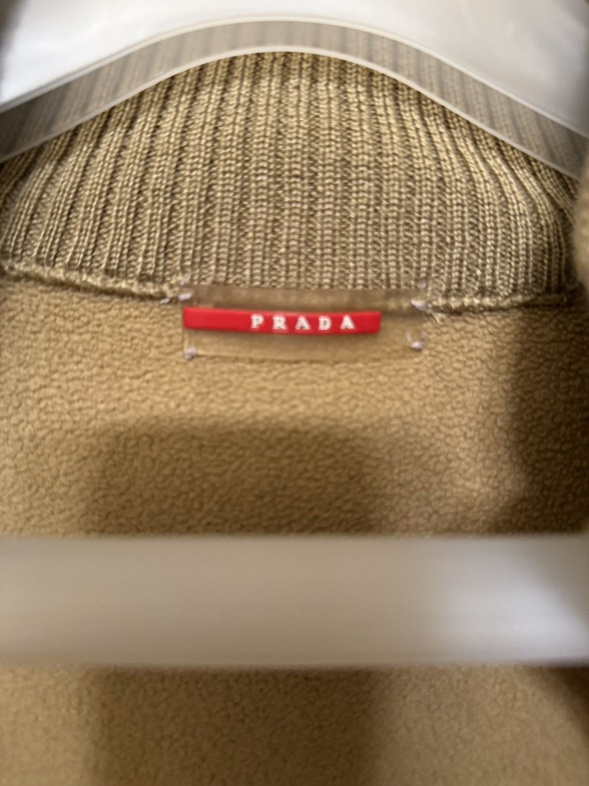 Prada Vintage Prada Sweater in Cream Size US XL / EU 56 / 4 - 4 Thumbnail