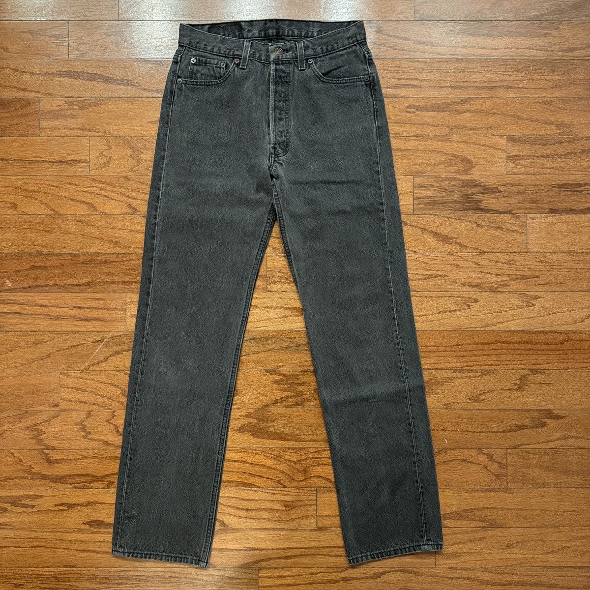 Levi's 90’s Vintage Levi’s 501-0660 /Black Denim Pants Size US 29 - 2 Thumbnail