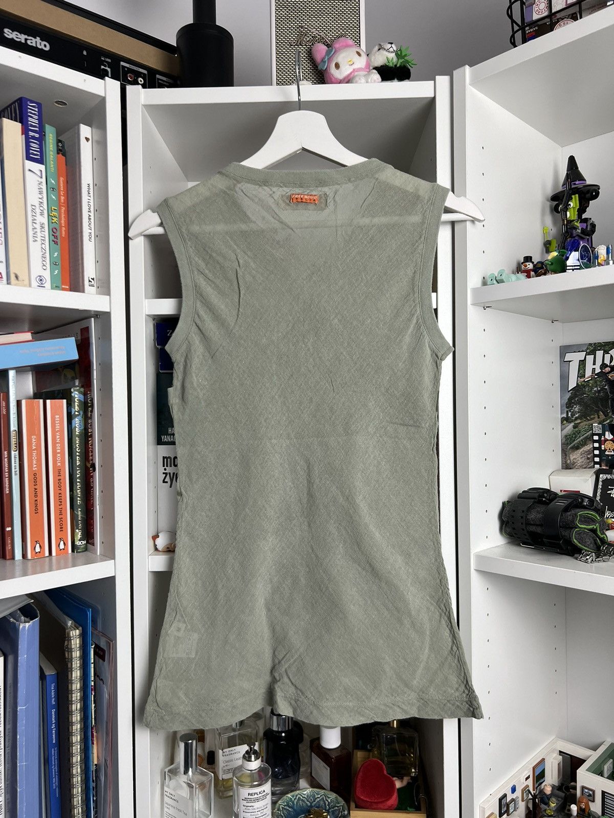 Vintage Vintage Y2K avantgarde style mesh top vest sleeveless top S Size S / US 4 / IT 40 - 2 Thumbnail