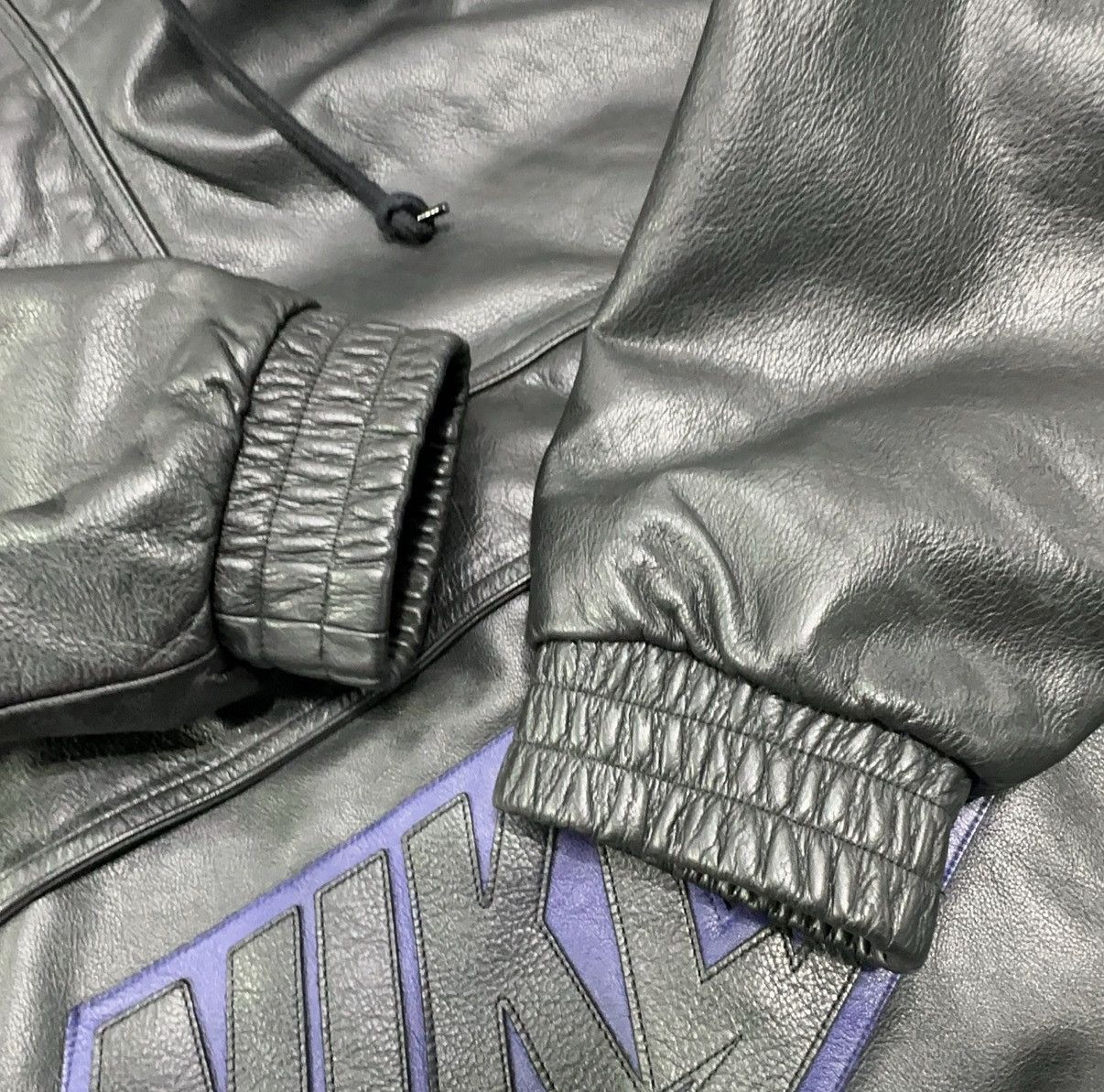 Nike × Supreme Supreme Nike Leather Anorak Size US L / EU 52-54 / 3 - 10 Thumbnail