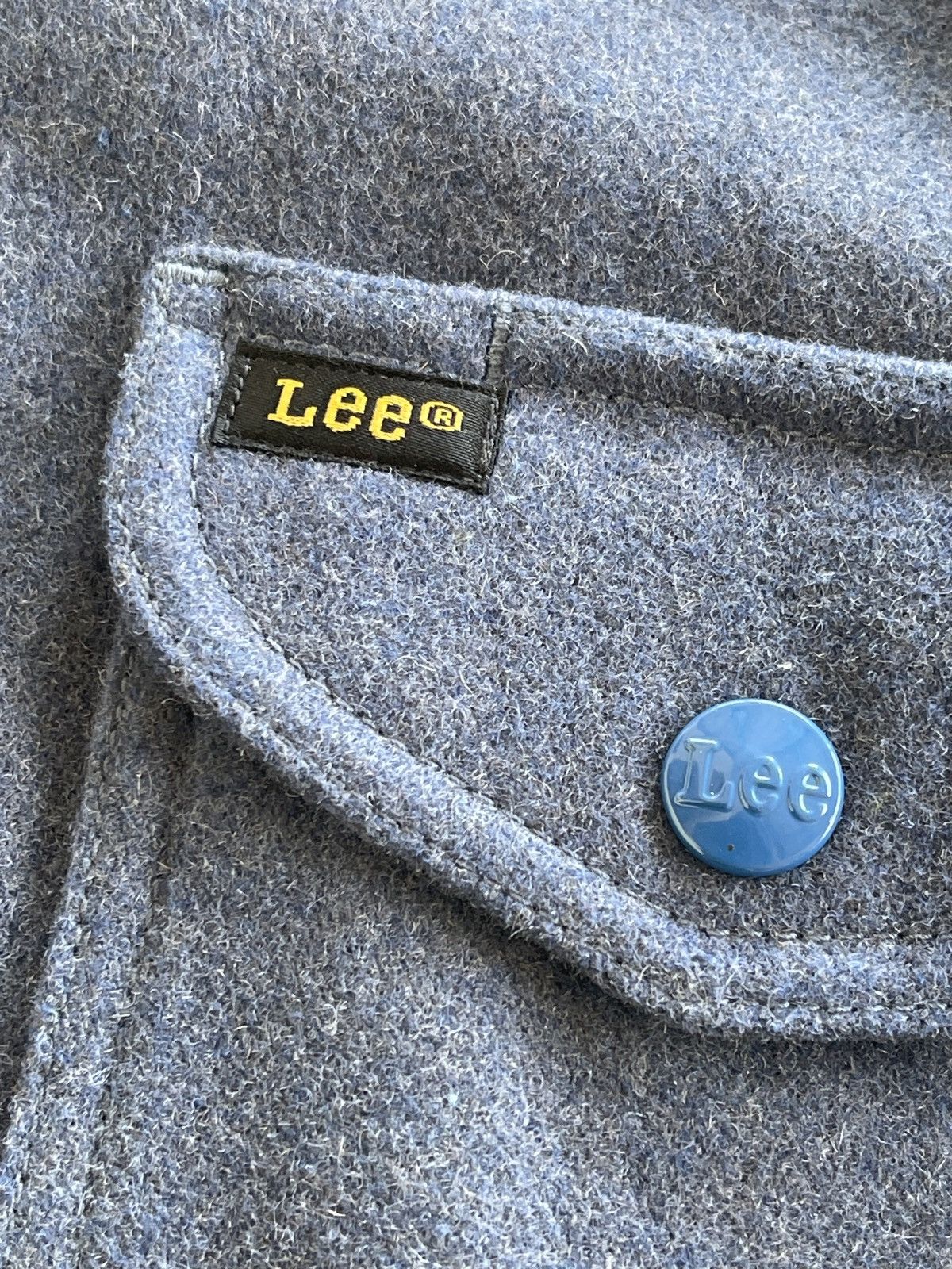 Lee Vintage Lee Wool CPO Shirt Jacket Size US L / EU 52-54 / 3 - 9 Thumbnail