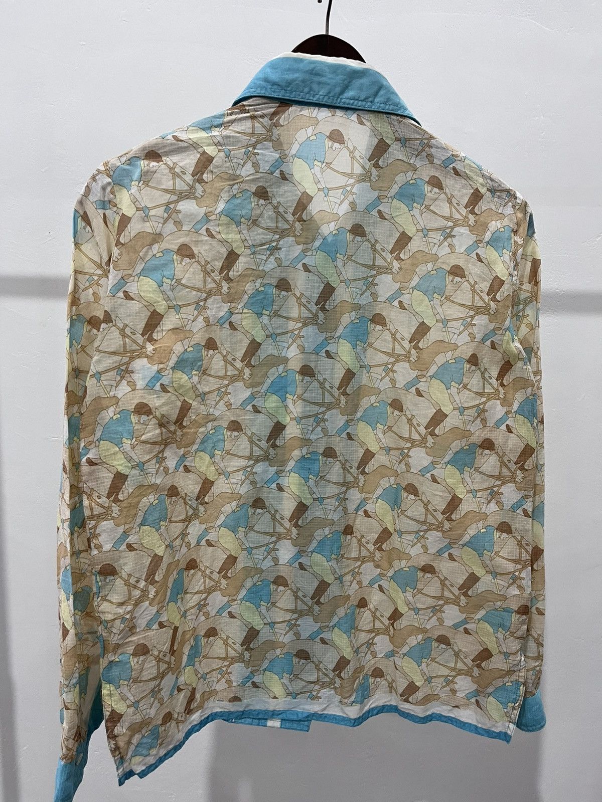 Hermes Hermes printed shirt Size S / US 4 / IT 40 - 2 Thumbnail