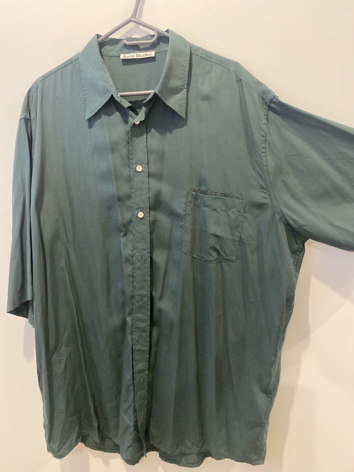 Acne Studios Acne Studios oversized button up shirt Size US XL / EU 56 / 4 - 1 Thumbnail