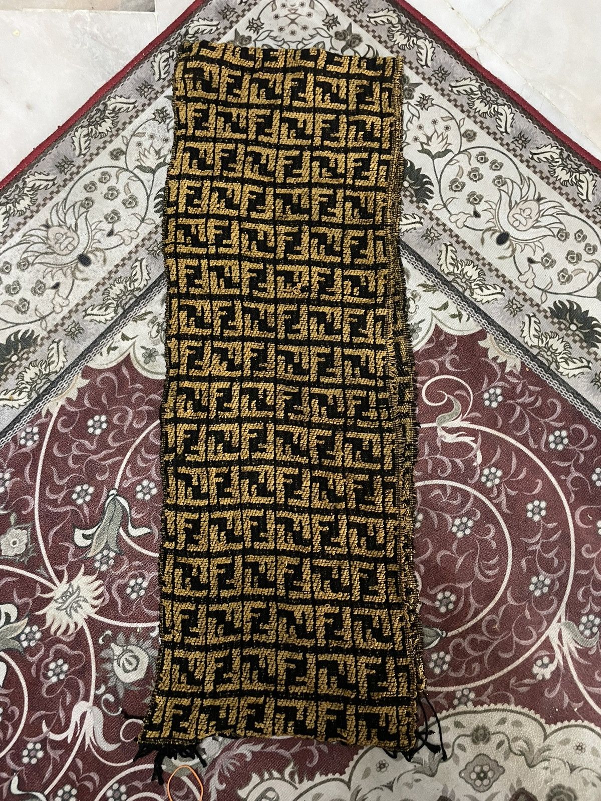 Designer × Fendi FENDI SCARF MONOGRAM Size ONE SIZE - 2 Thumbnail