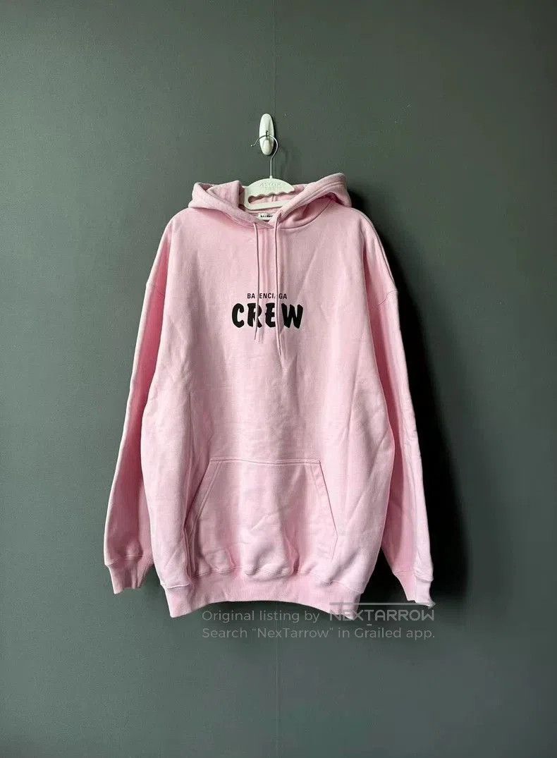 Balenciaga Balenciaga Pink Crew Hoodie XS. Size US XS / EU 42 / 0 - 1 Thumbnail