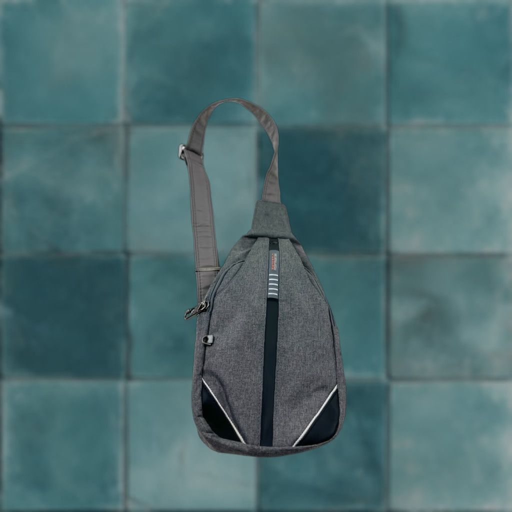 Vintage Waterfly Backpack Womens Gray Crossbody Sling Defender Anti-Theft One Shoulder Size ONE SIZE - 1 Thumbnail