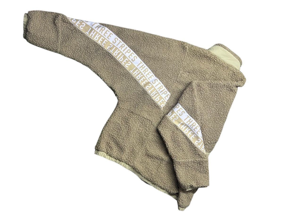 Adidas Rare Boxy Adidas Sherpa Fleece Jacket Size US L / EU 52-54 / 3 - 4 Thumbnail