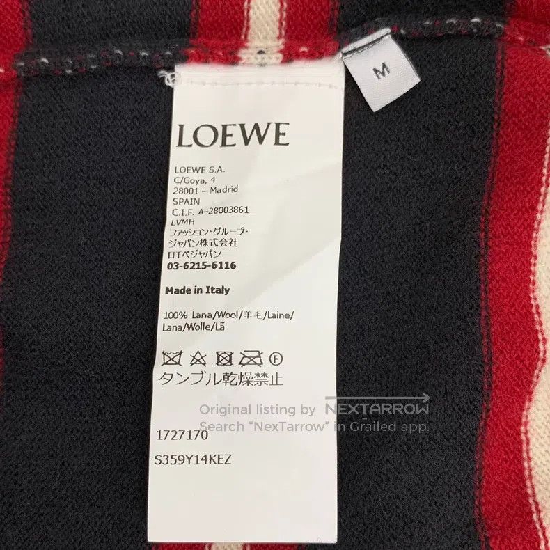 Loewe Loewe Colorblocked Striped Merino Wool Reversible Single-b Size M / US 6-8 / IT 42-44 - 7 Thumbnail