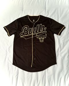 Gold bulls cheap jersey