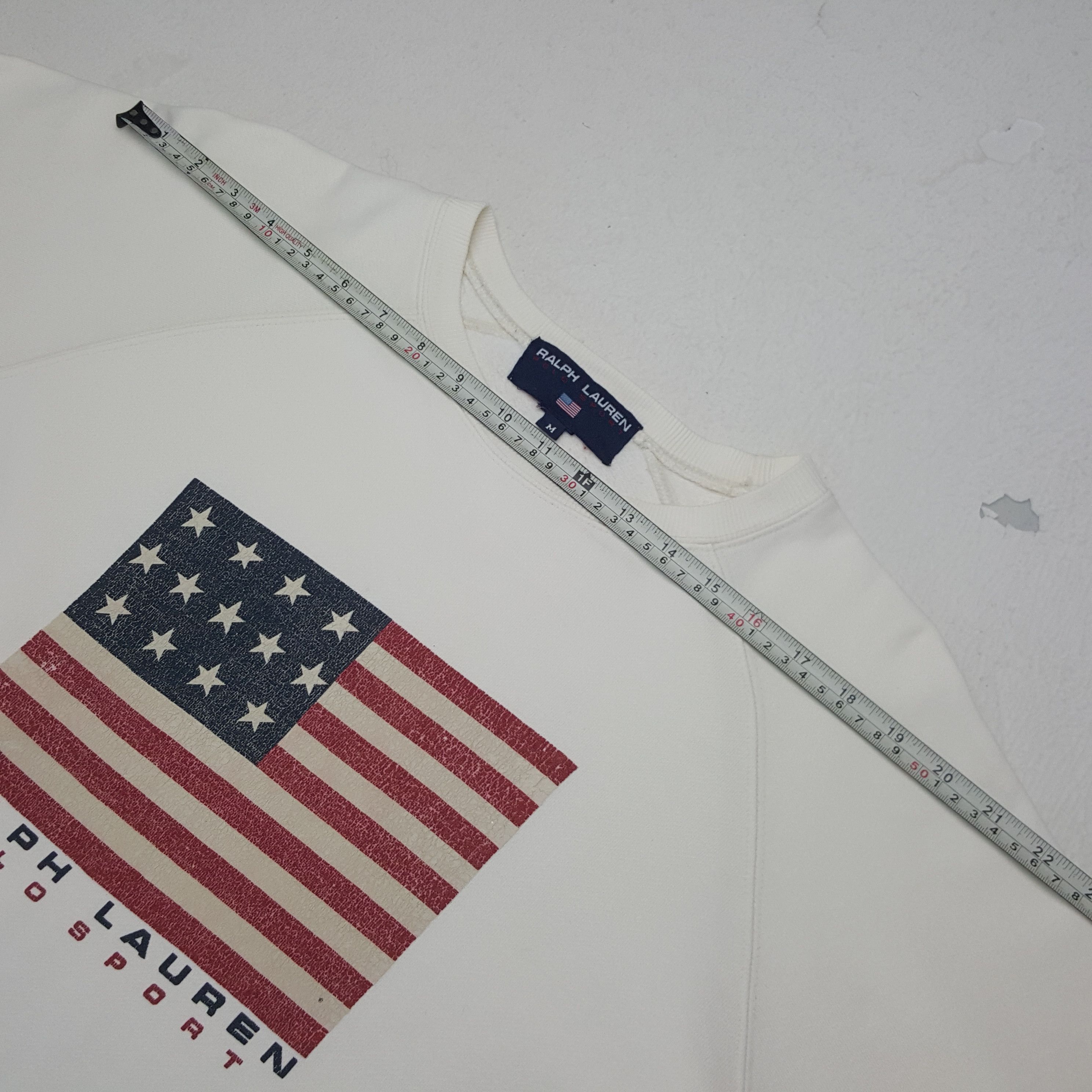 Polo Ralph Lauren × Vintage Vintage Ralph Lauren Polo Sport USA Sweatshirt Size US M / EU 48-50 / 2 - 5 Thumbnail