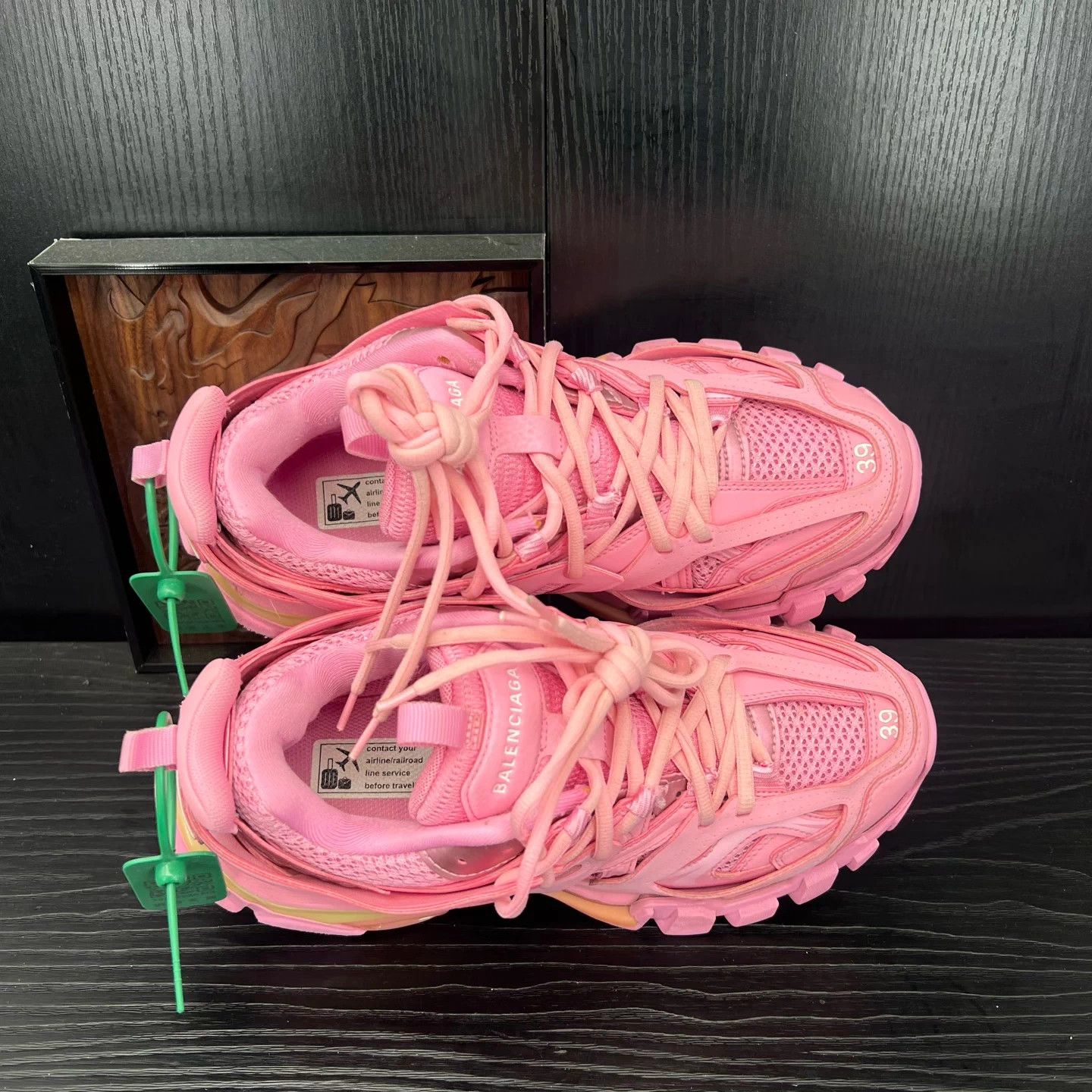 Balenciaga Balenciaga Track Pink LED 39 Size US 8.5 / IT 38.5 - 7 Thumbnail