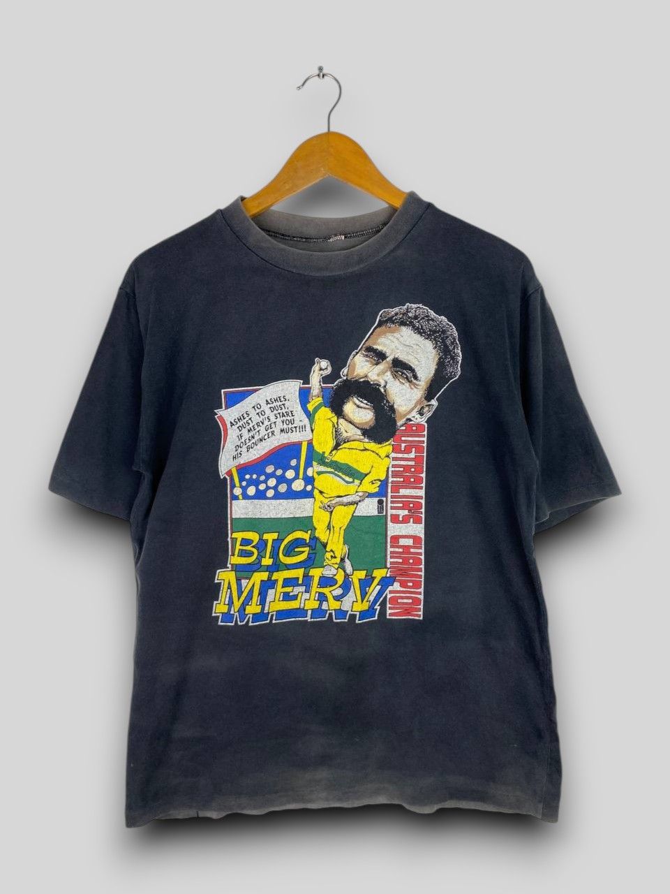 Vintage vintage big merv australian champion sunfaded tee Size US M / EU 48-50 / 2 - 1 Thumbnail