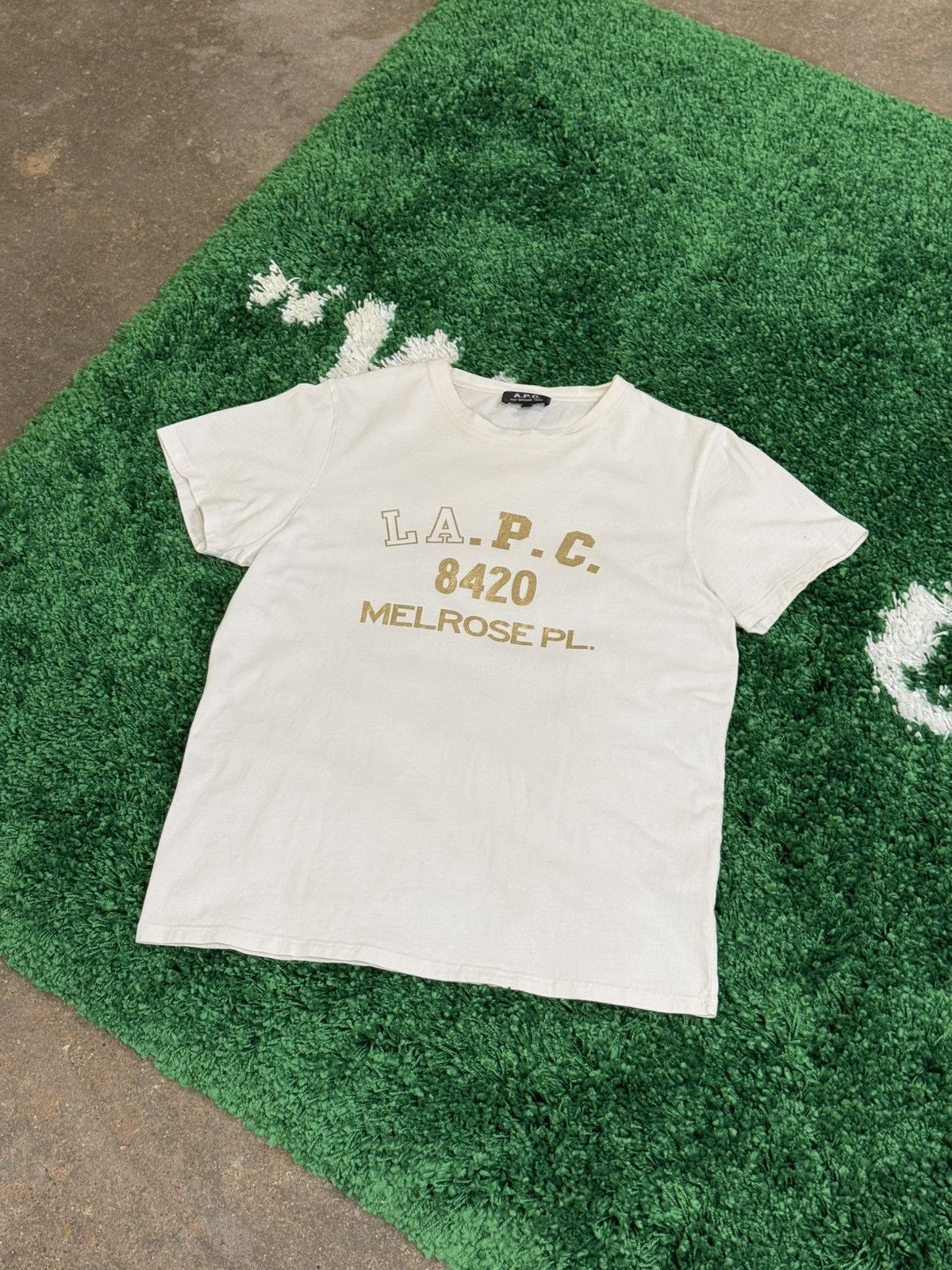 A.P.C. A.P.C. Los Angles Store Tee LA.P.C. 8420 Melrose Place Small Size US S / EU 44-46 / 1 - 1 Thumbnail