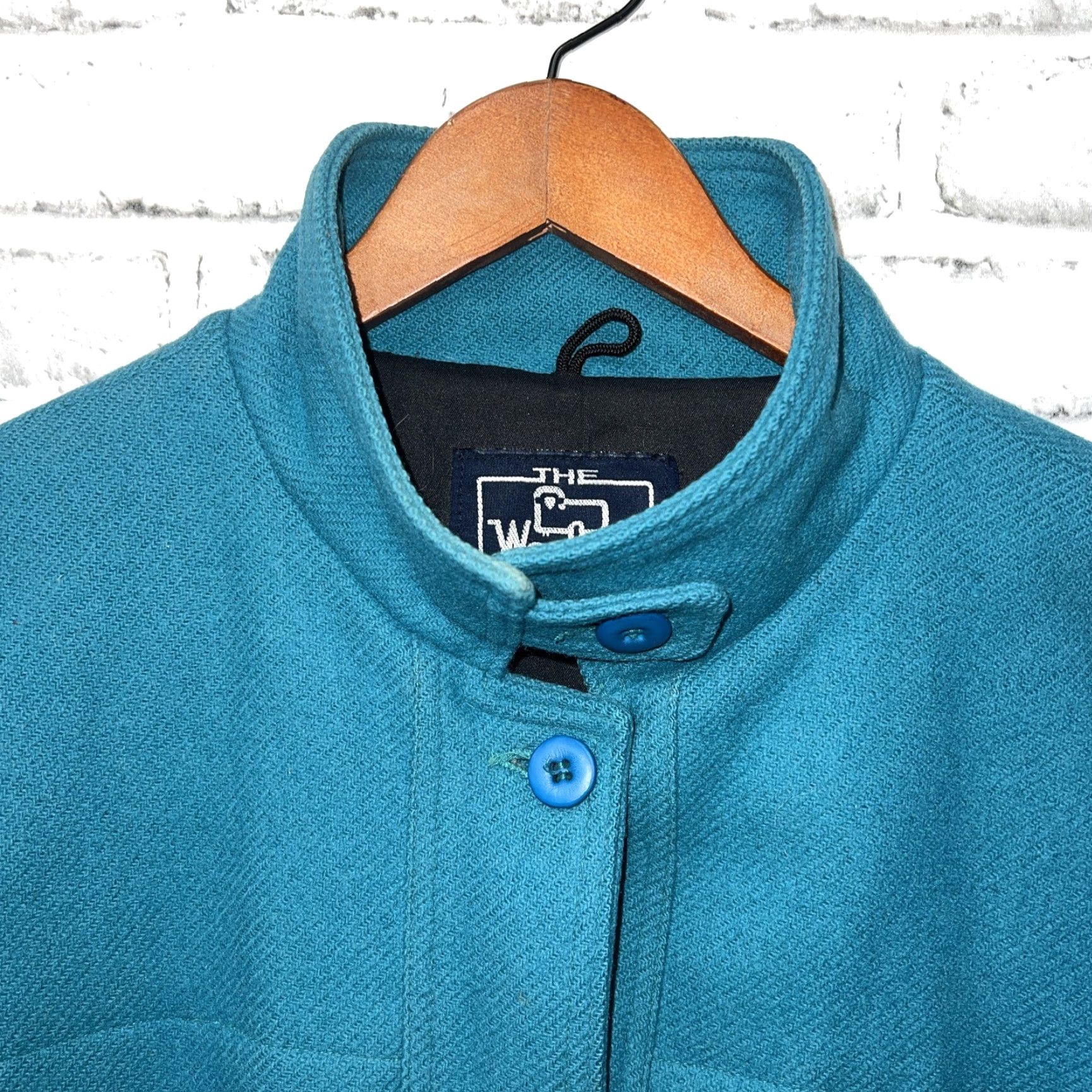 Vintage VINTAGE Woolrich Jacket Womens L Blue Button Up 22” Pit To Pit Wool Woman Blue Jacket Womens L Size L / US 10 / IT 46 - 2 Thumbnail