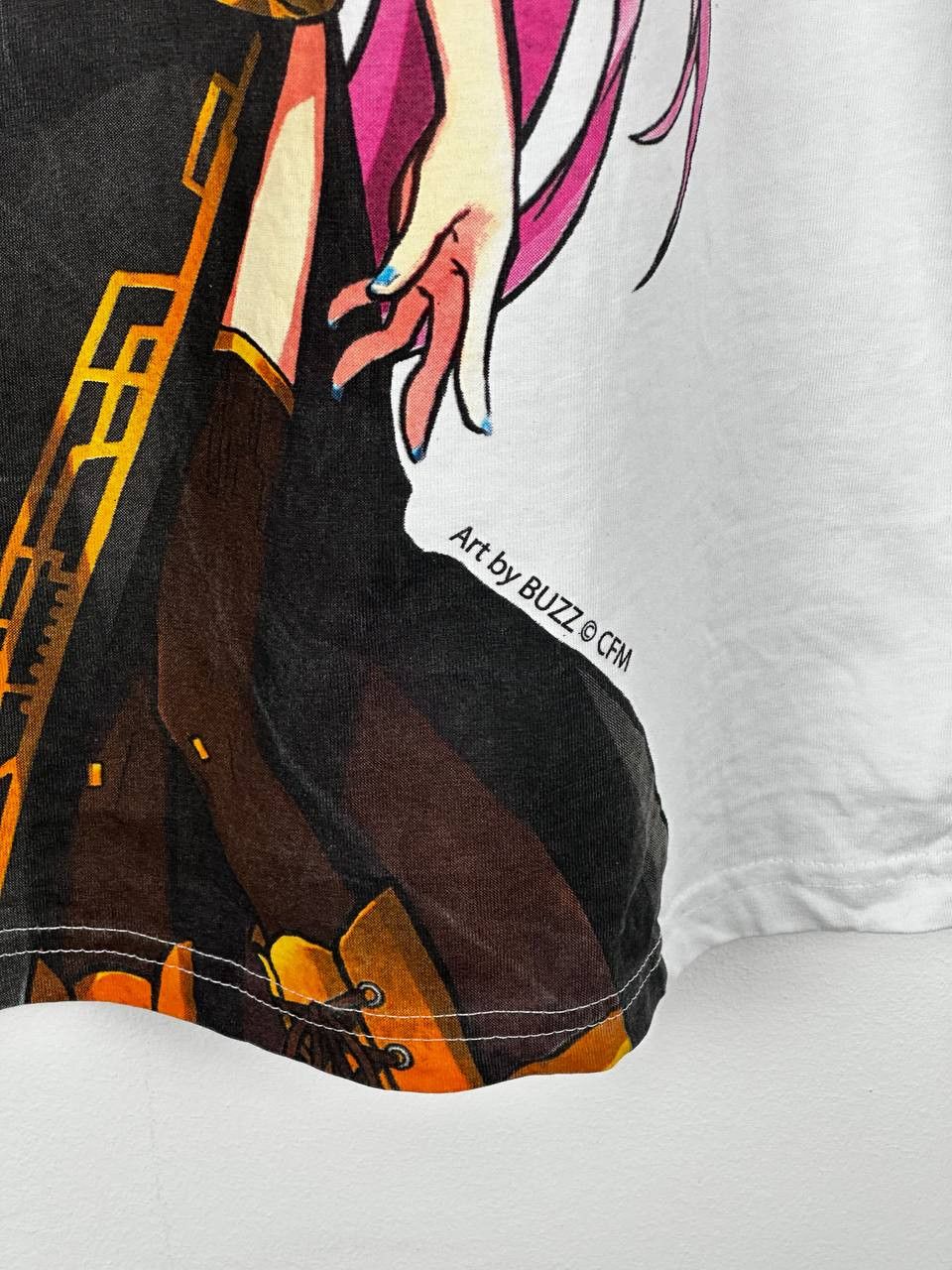 Anime × Japanese Brand × Vintage Kawai Megurine Luka Anime Waifu white T Shirt Size M / US 6-8 / IT 42-44 - 8 Thumbnail