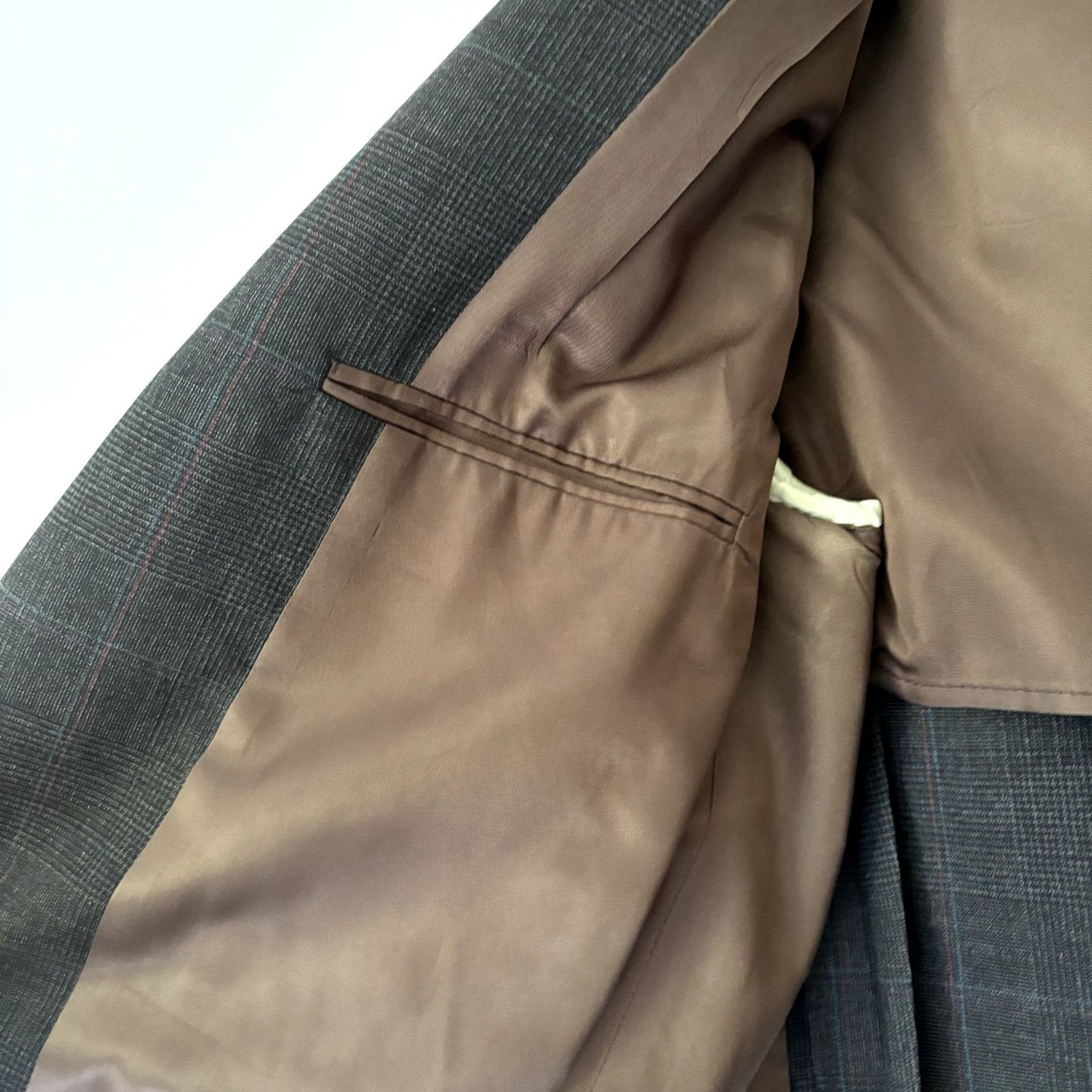 Brooks Brothers Brooks Brothers 346 Sport Coat Sz 42 Wool Blazer Windowpain Size 42R - 5 Thumbnail