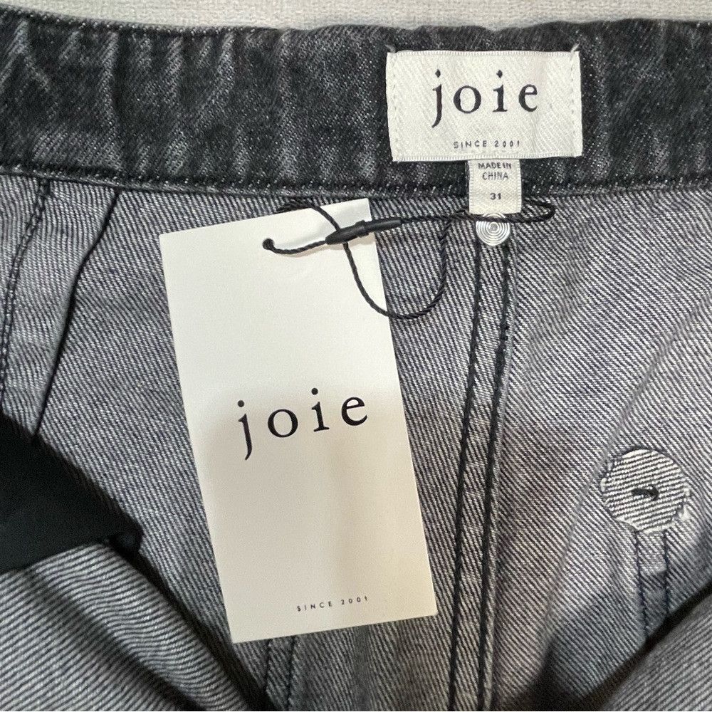 Joie NWT New $248 Joie NEW Joie Porter B Wide Leg Cropped High W Size 31" - 8 Thumbnail