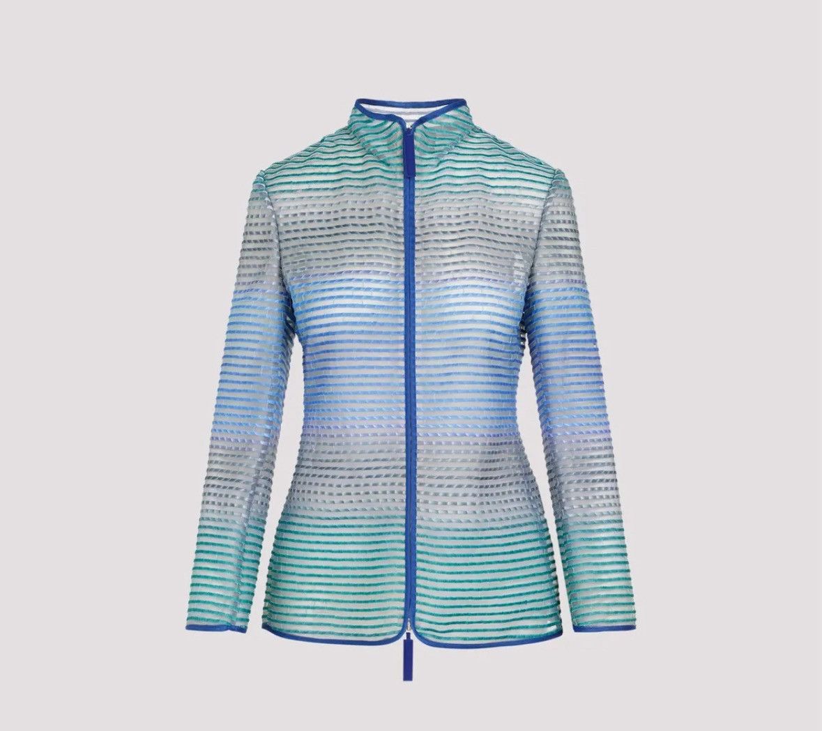 Giorgio Armani Giorgio Armani - Multi Color Zip Up Jacket Size M / US 6-8 / IT 42-44 - 1 Thumbnail