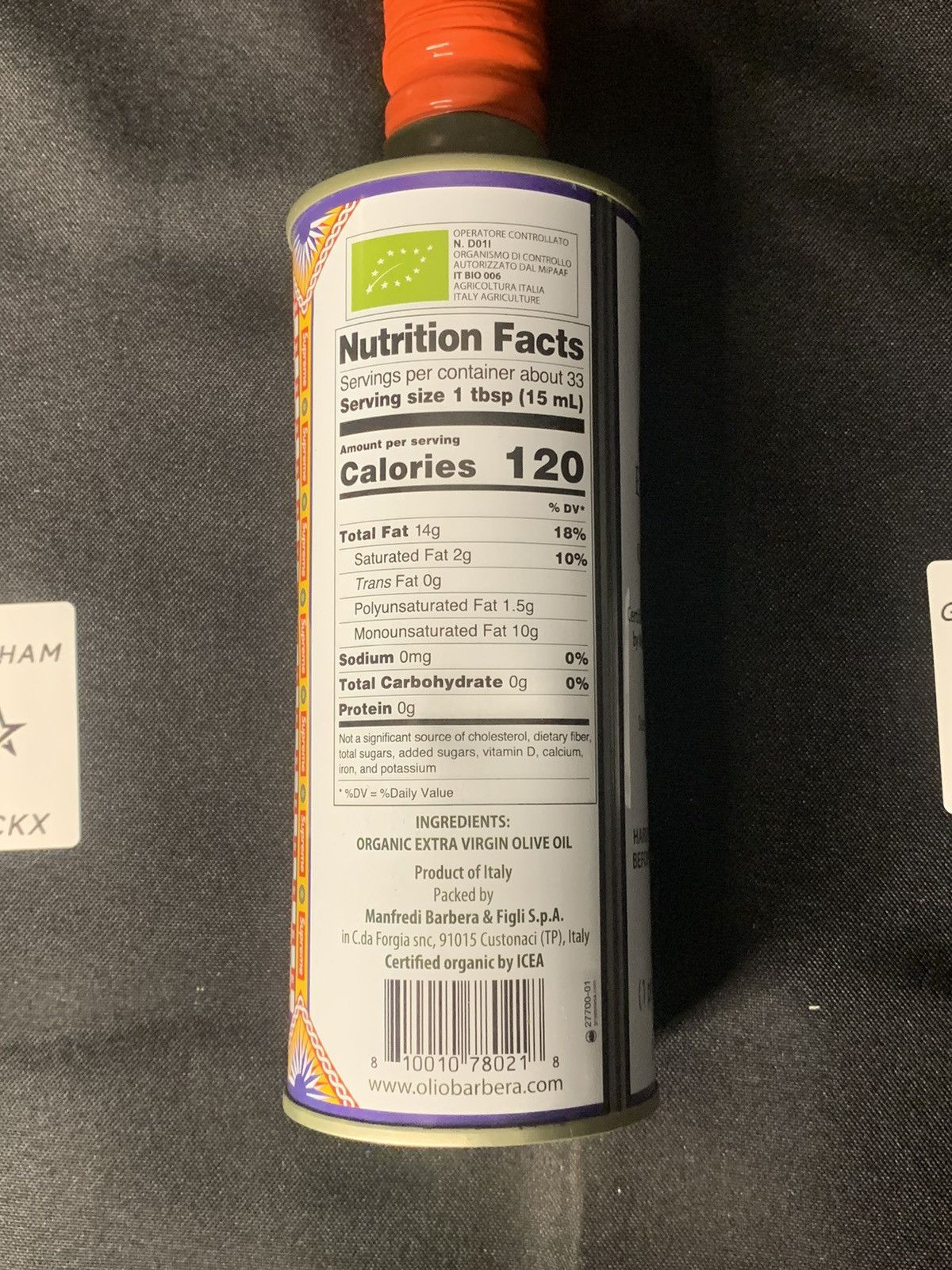 Supreme Supreme x Barbera 100% Extra Virgin Olive Oil Size ONE SIZE - 2 Thumbnail
