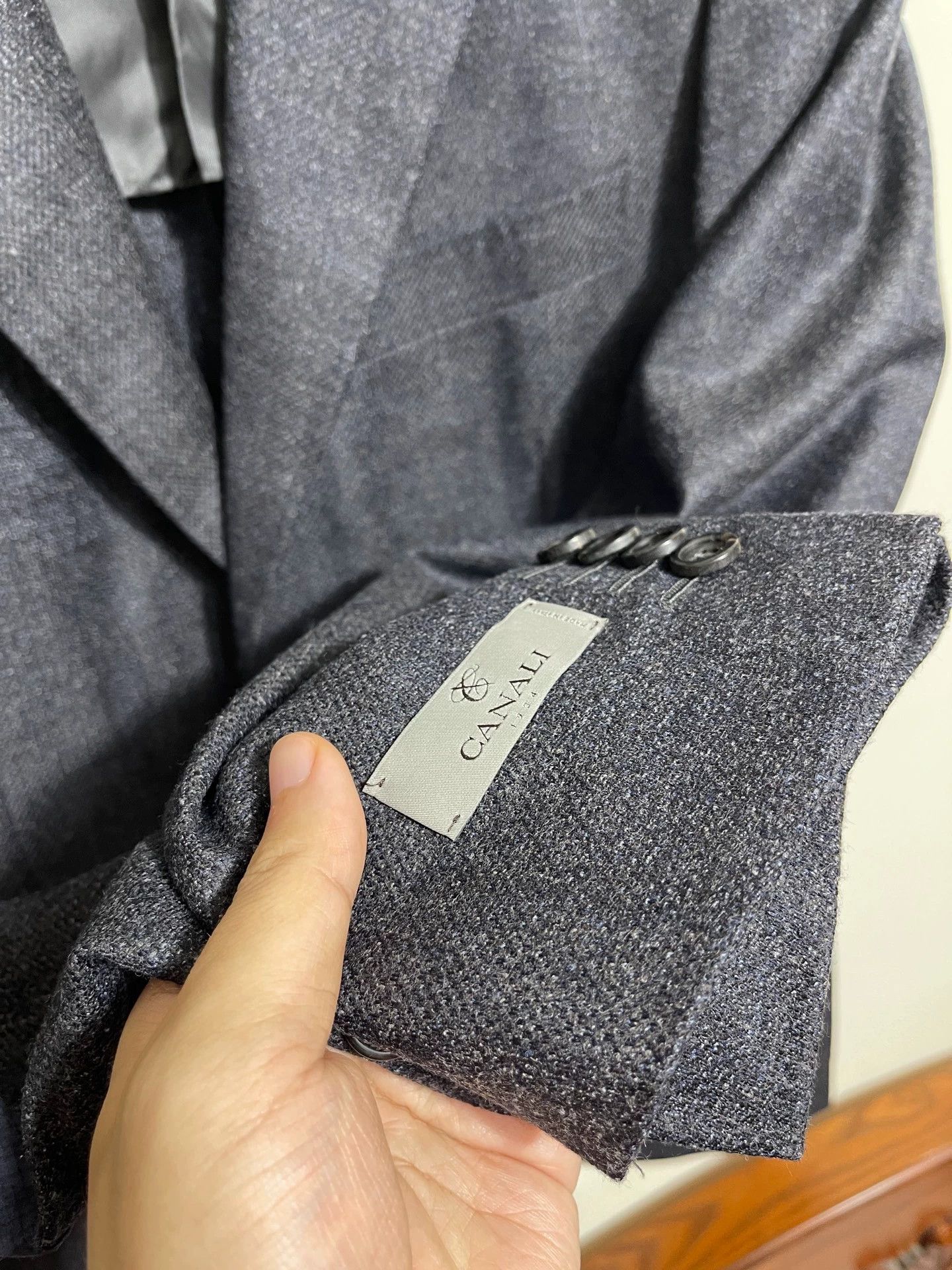 Canali Canali Kei Slim Wool Suit 48/50 NWT Size 50R - 4 Thumbnail