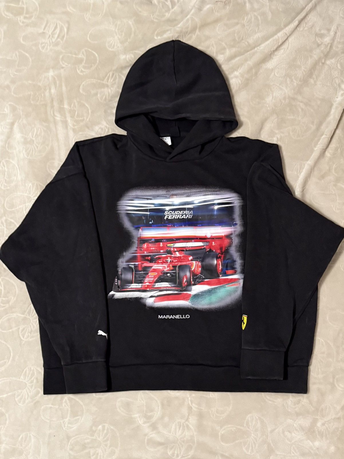 Ferrari × Puma Scuderia Ferrari Puma Las Vegas Collection black hoodie Size US L / EU 52-54 / 3 - 1 Thumbnail